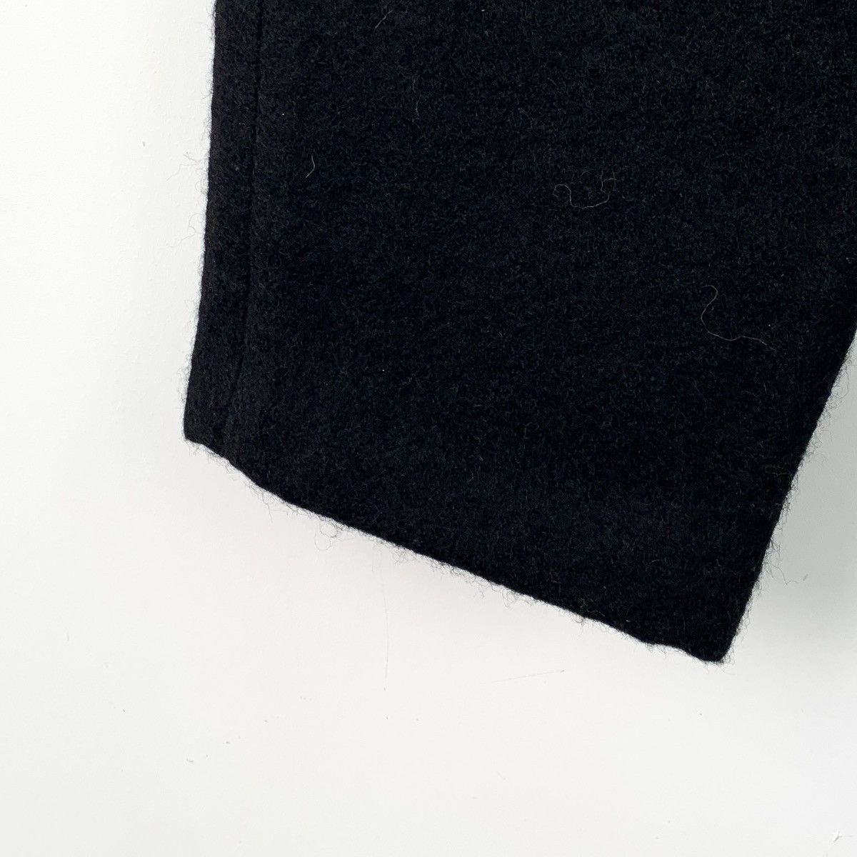 Rick Owens Rick Owens Black Wool Casual Pants K26WX Size 28" / US 6 / IT 42 - 4 Thumbnail