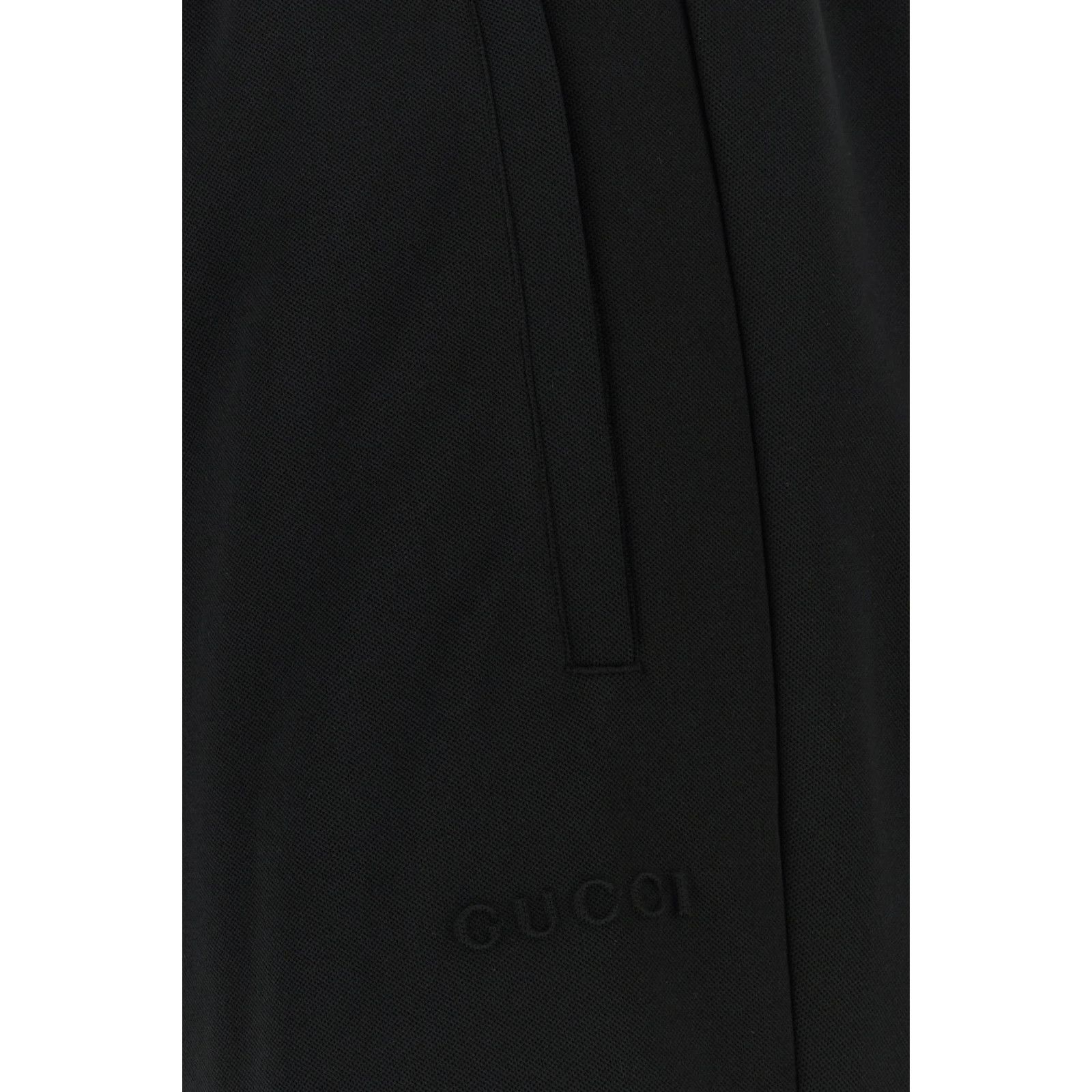 Gucci GUCCI Black Polyester Joggers New & Authentic (Men's size:US Size US 32 / EU 48 - 3 Thumbnail