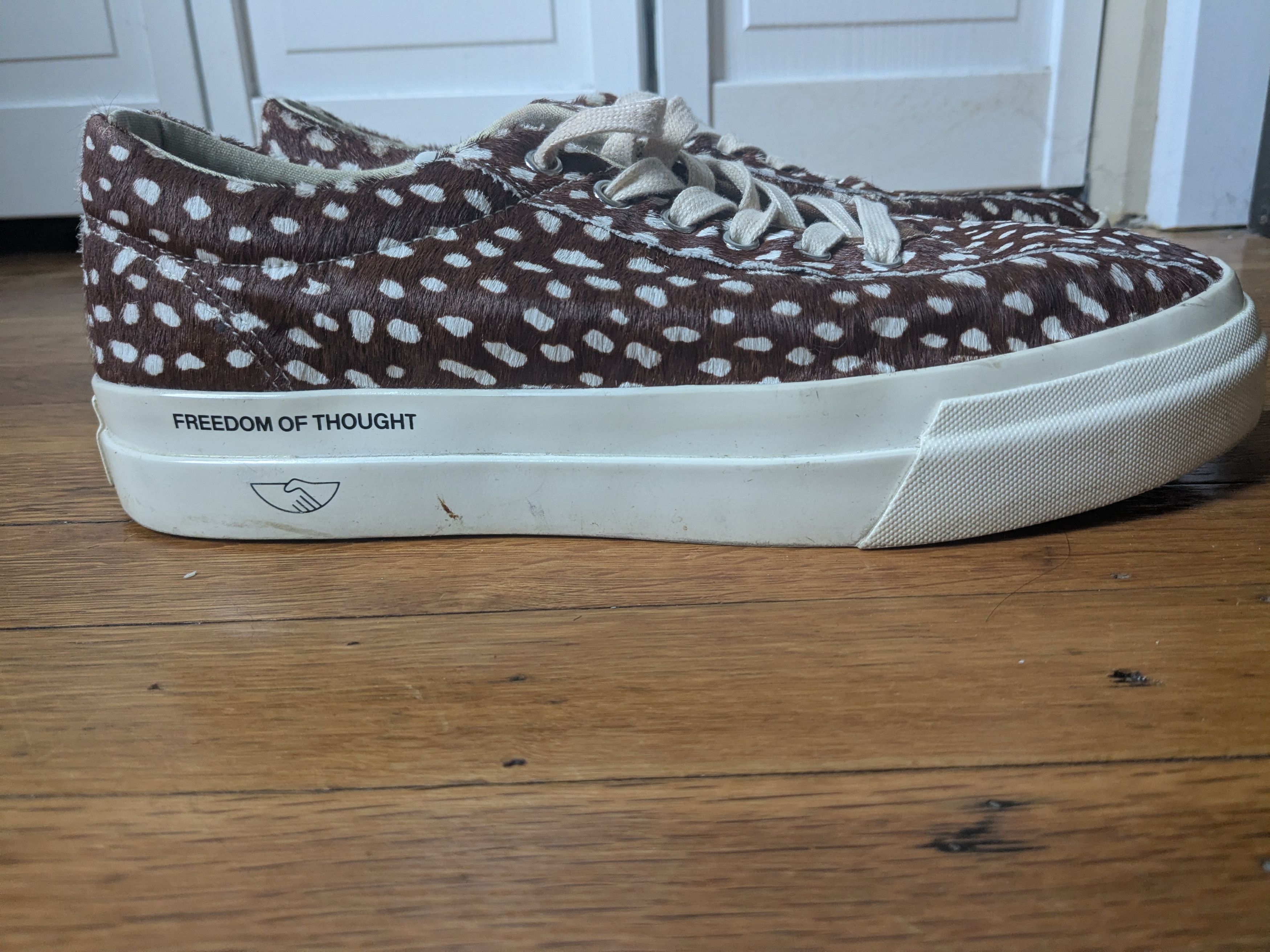 Stepney Workers Club END collaboration ponyhair sneakers Size US 12 / EU 45 - 4 Thumbnail
