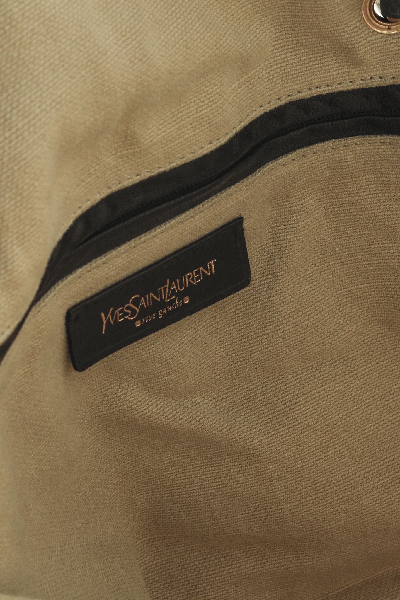 Yves Saint Laurent Yves Saint Laurent Grey Pebbled-Leather Braided-Strap Tote Size ONE SIZE - 13 Thumbnail
