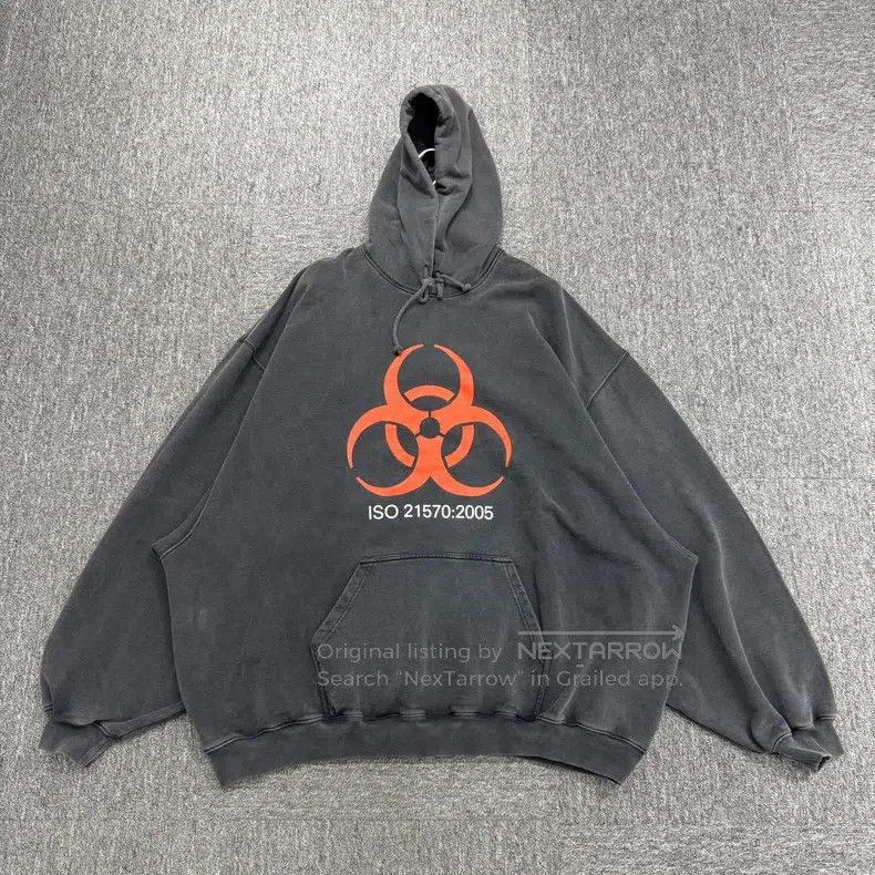 Vetements Vetements Bio-chemical print hooded sweatshirt Size US XL / EU 56 / 4 - 1 Thumbnail
