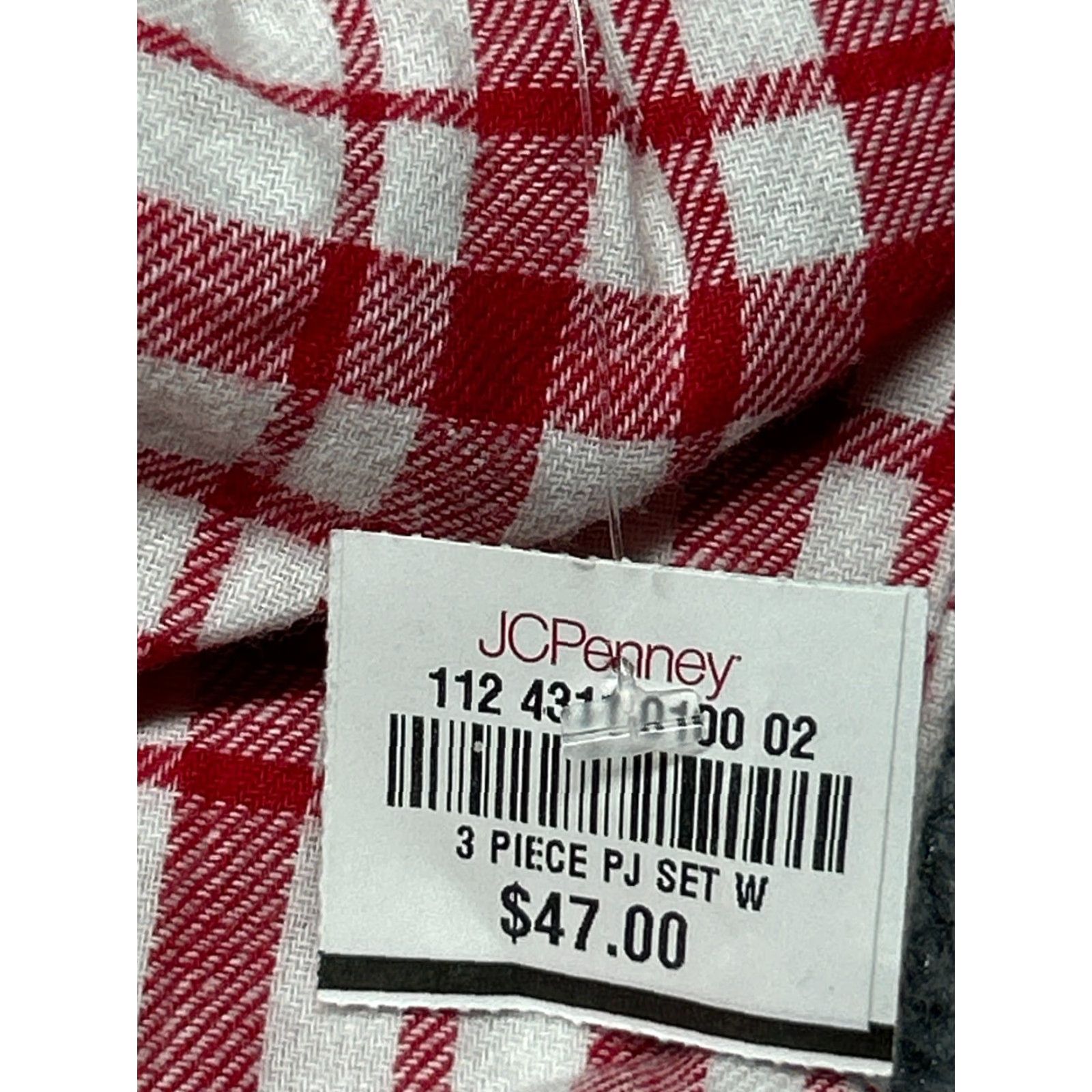 Vintage Ambrielle Shorts Women Small White/Red Plaid Cotton Knit Sleepwear Pajama Size 28" / US 6 / IT 42 - 7 Thumbnail