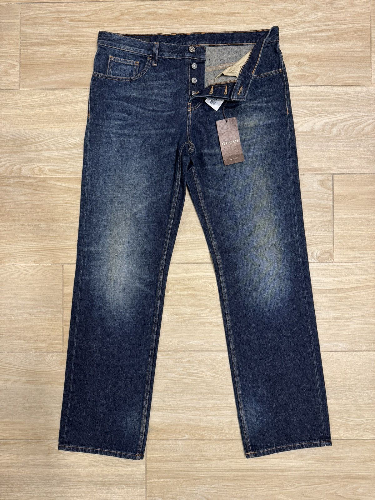 Gucci Gucci denim EU size 50 Size US 36 / EU 52 - 2 Thumbnail