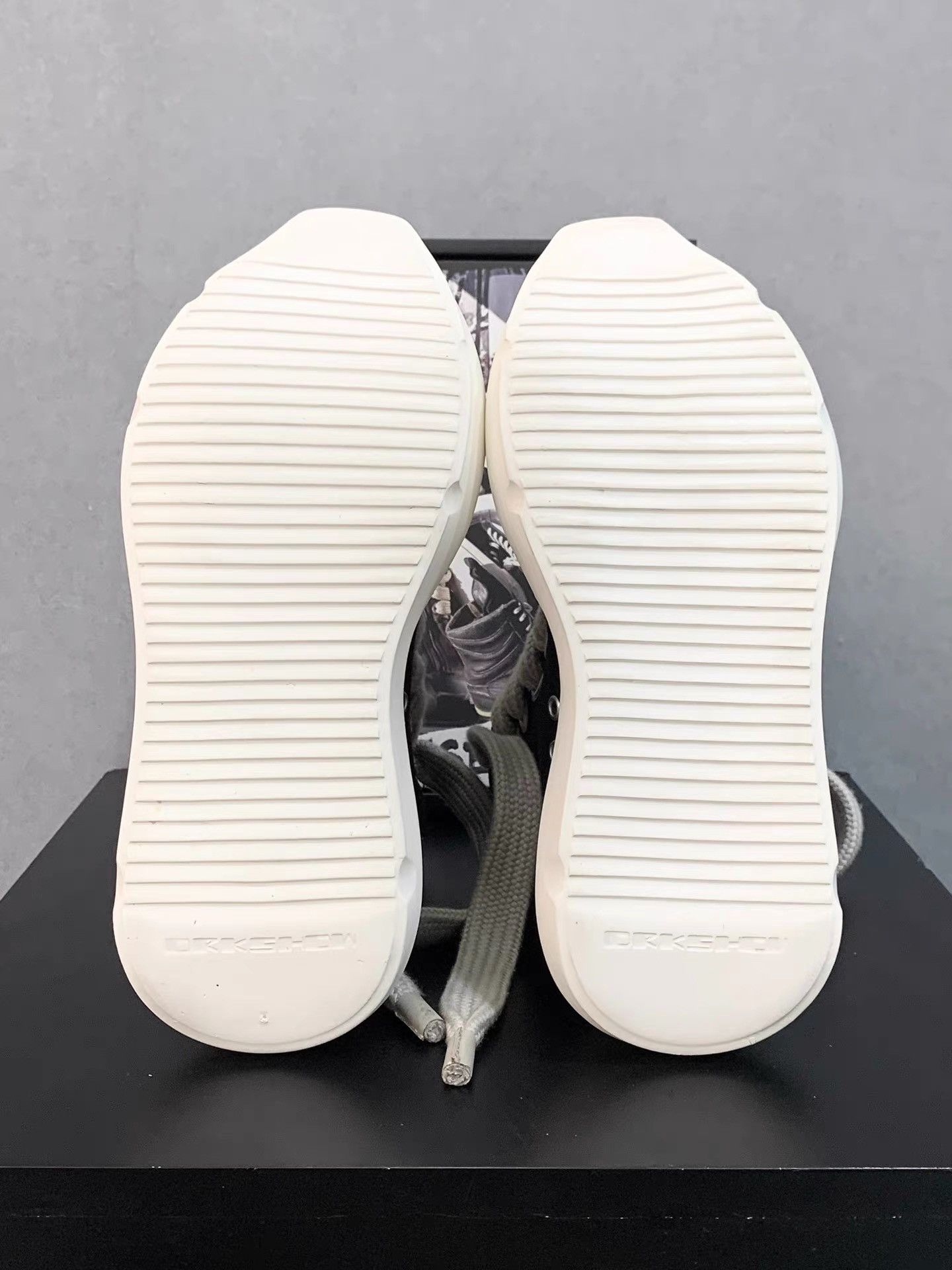 Rick Owens Rick Owens High Top Big Converse with Tractor Sole K34 Size US 7.5 / IT 37.5 - 8 Thumbnail