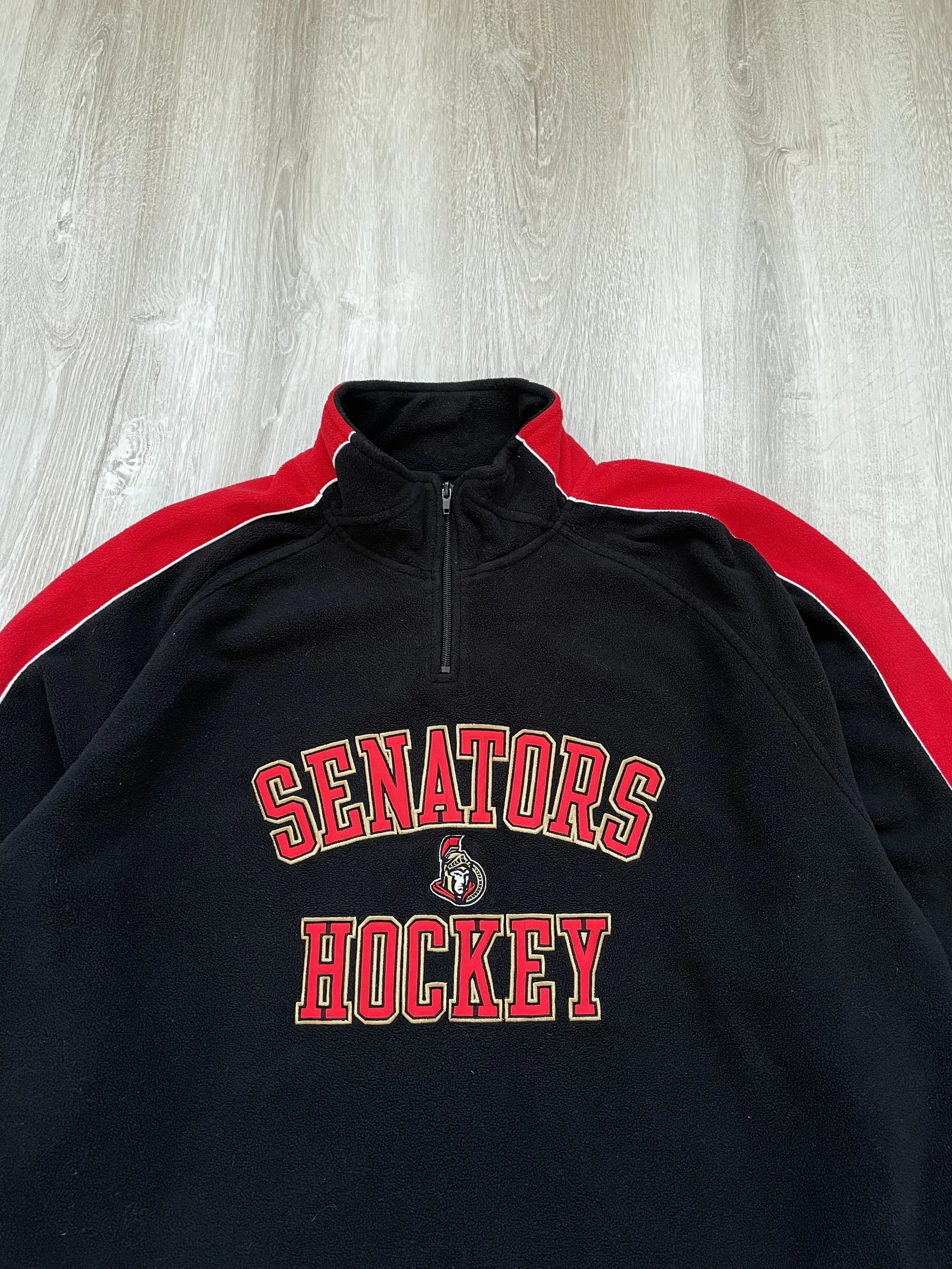 Vintage Vintage Ottawa Senators Hockey Fleece Jacket Size US XXL / EU 58 / 5 - 3 Thumbnail