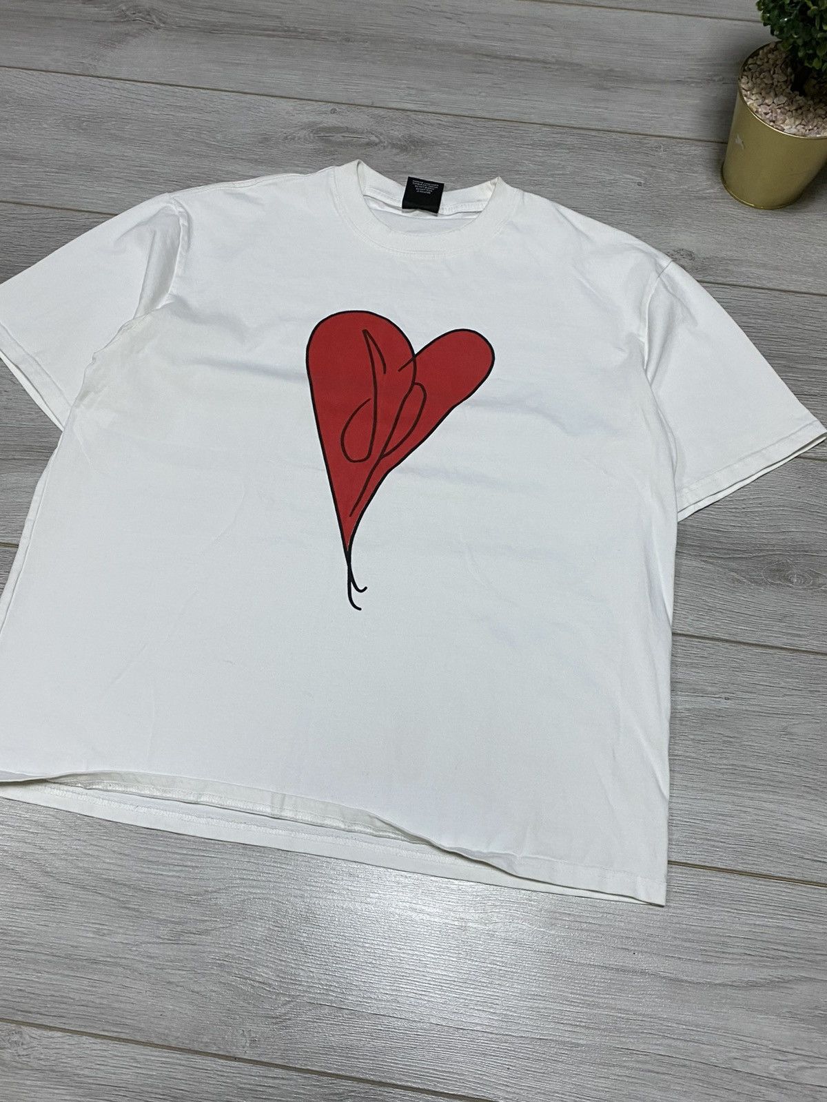 Giant Smashing Pumpkins Giant Heart tee shirt text rather Size US XL / EU 56 / 4 - 3 Thumbnail
