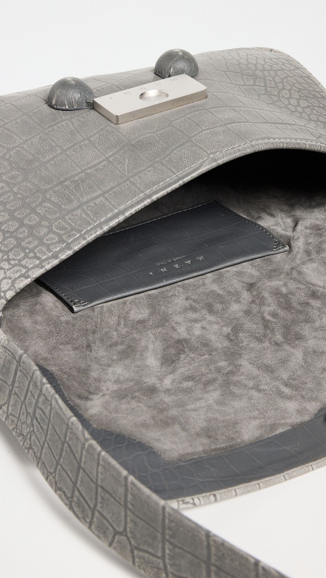 Marni o1f1d3z0825 Size: OS / Medium Shoulder Bag in Grey Size ONE SIZE - 5 Thumbnail