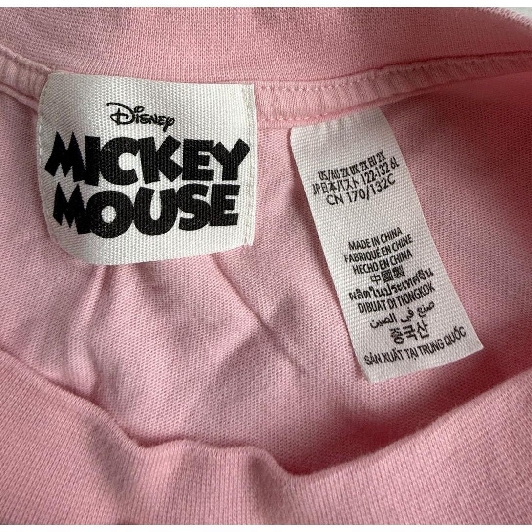 Disney Disney Pink Mickey Mouse Shirt - Women's Size 2X Size XXL / US 16-18 / IT 52-54 - 2 Thumbnail