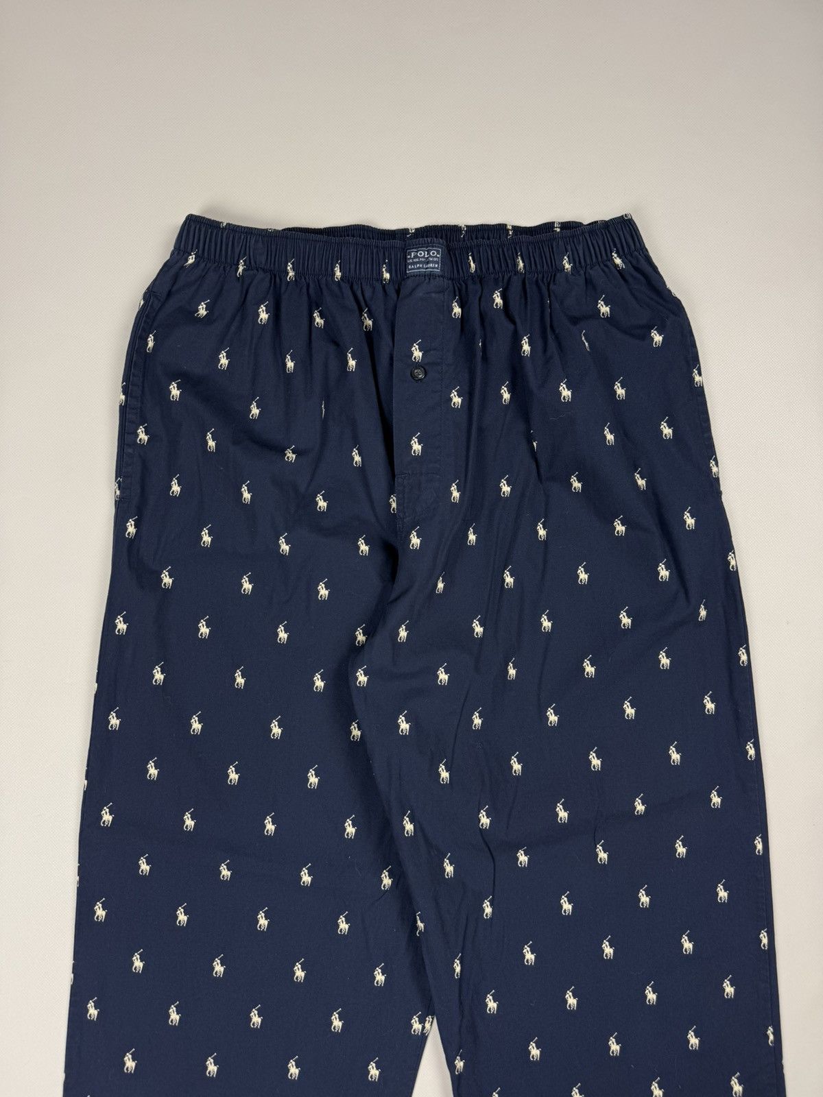Polo Ralph Lauren Polo Ralph Lauren Sleepwear Monogram Multilogopants Trousers Size US 32 / EU 48 - 5 Thumbnail