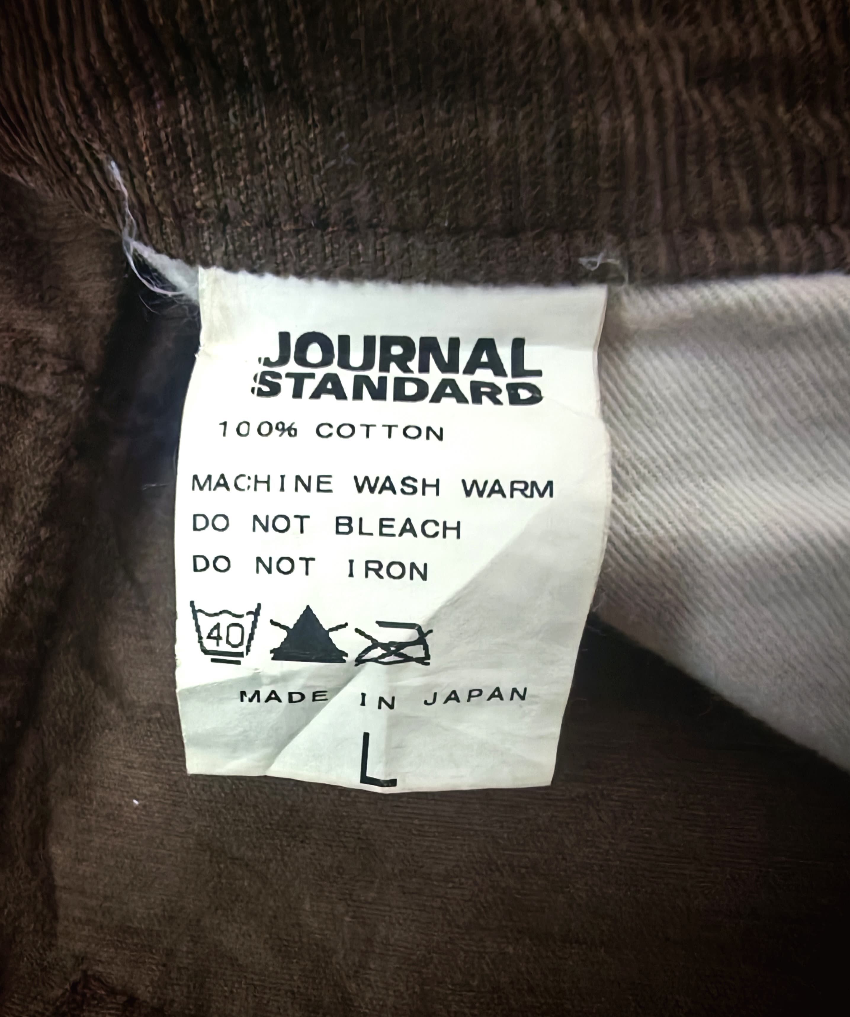 Journal Standard Journal Standard Made in Japan Corduroy Pants Size US 34 / EU 50 - 10 Thumbnail