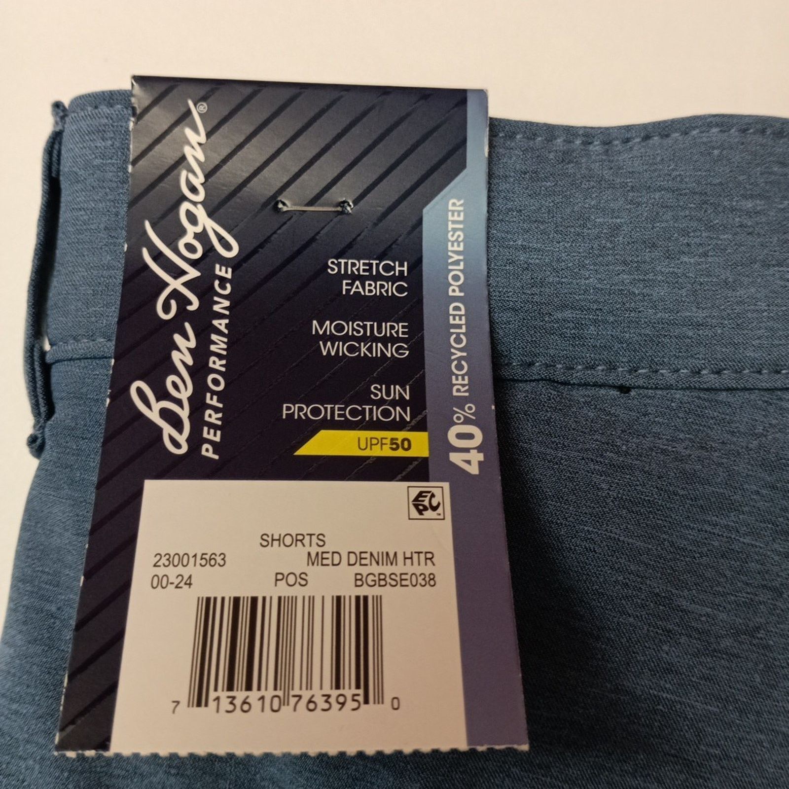 Other Ben Hogan Golf Shorts Men's Size 42 Blue Stretch 9” Inseam Size US 42 / EU 58 - 5 Thumbnail