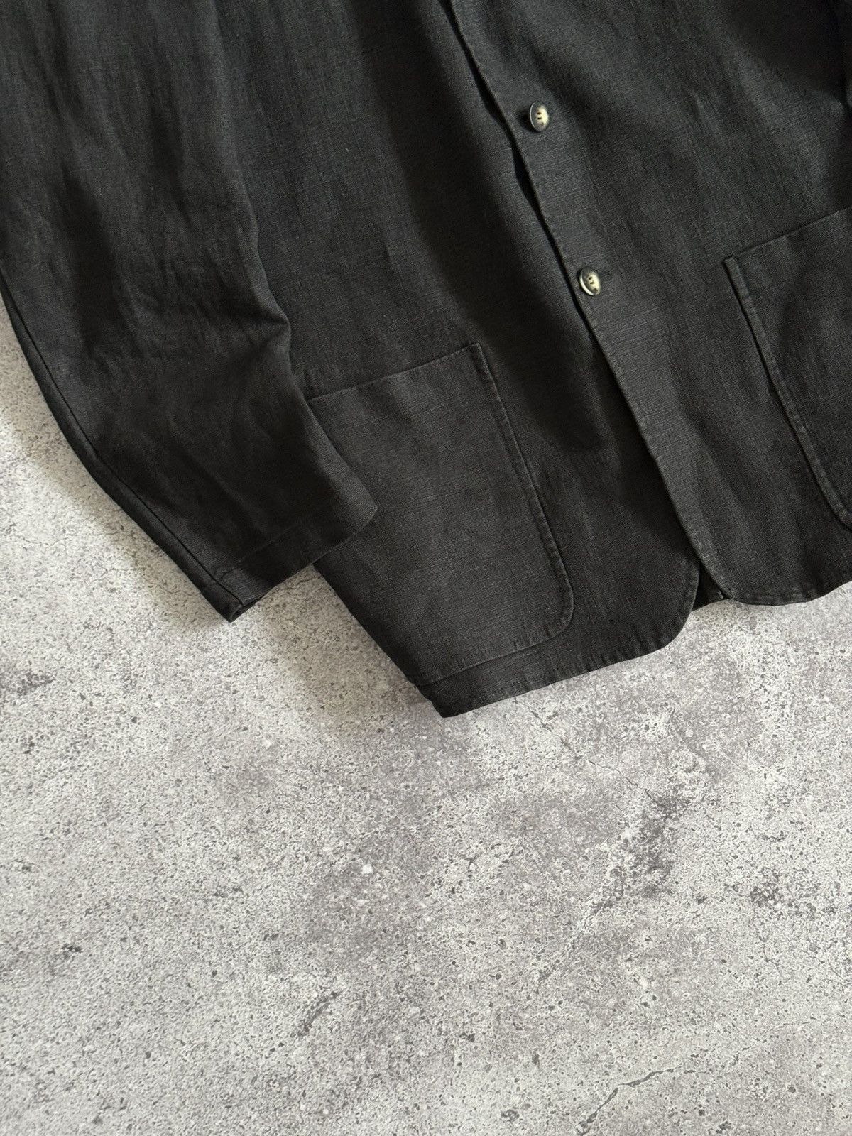 Balmain Vintage Balmain Paris Linen Tailored Blazer | Summer Jacket Size 52L - 7 Thumbnail