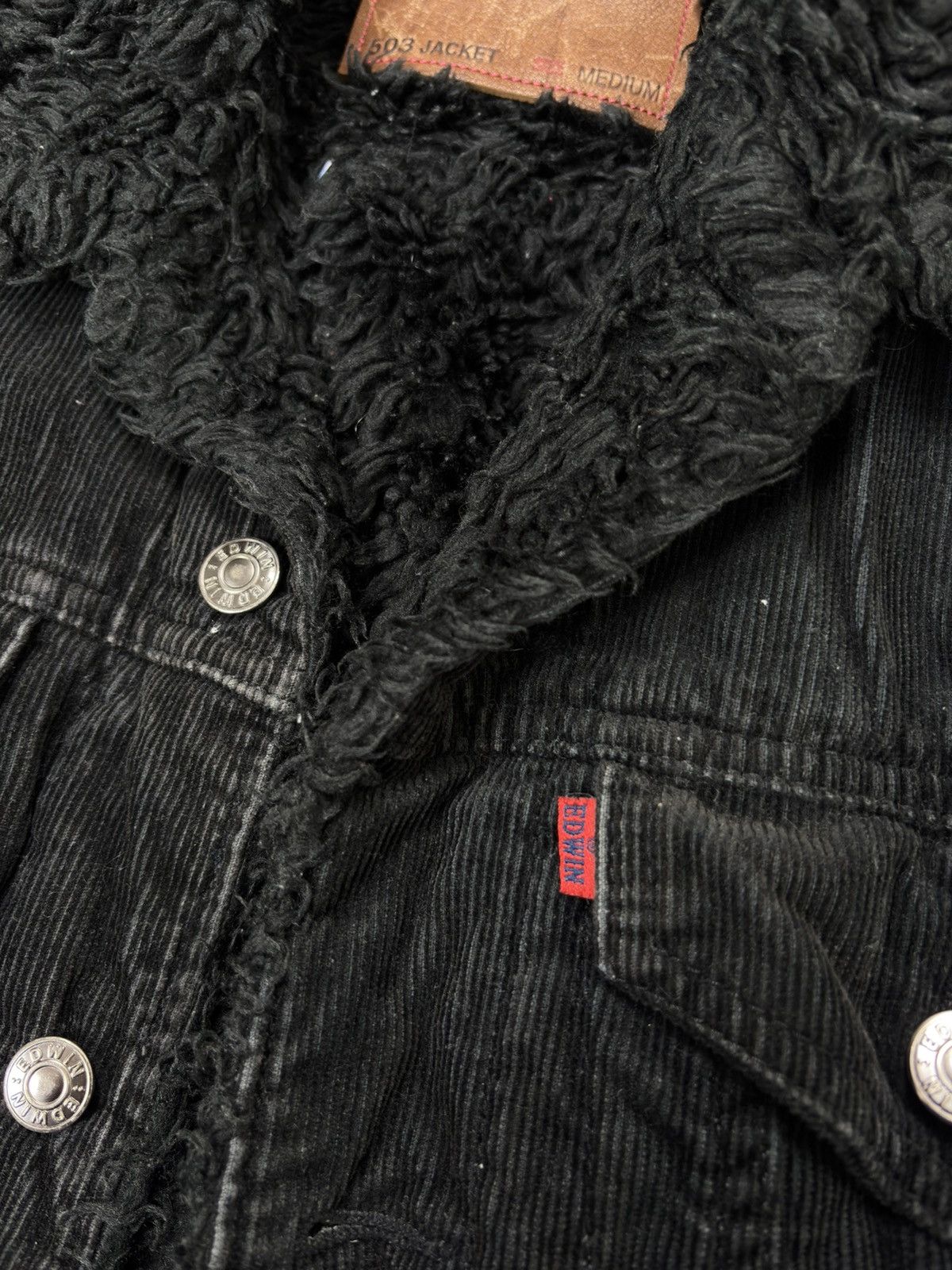 Edwin Edwin 503 jacket type 3 corduroy sherpa denim jacket Size US M / EU 48-50 / 2 - 5 Thumbnail