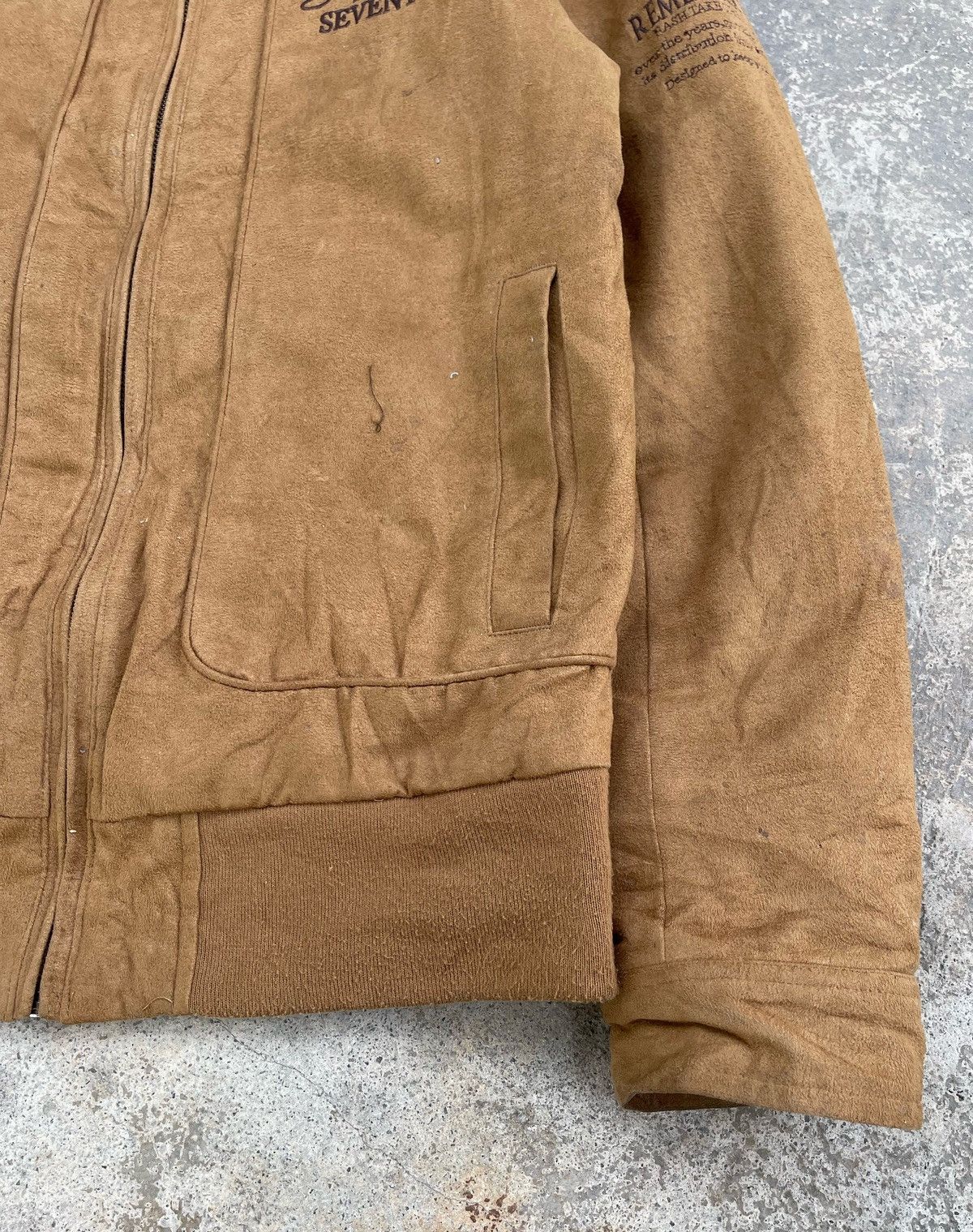 If Six Was Nine 🔥GOTCHA PROPAGANDA SUEDE BONO JACKET LGB STYLE Size US M / EU 48-50 / 2 - 9 Thumbnail