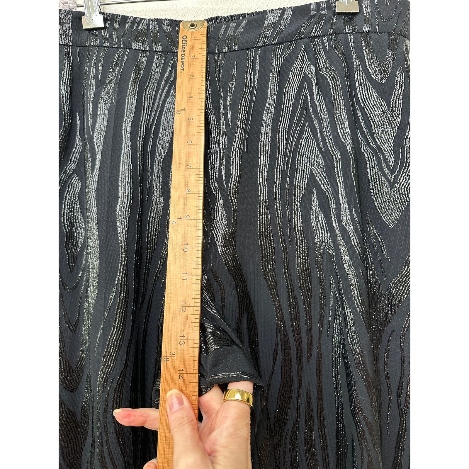 Stella McCartney NWT Stella McCartney Woodgrain Jogger Pants Black US L Size 34" / US 12 / IT 48 - 18 Thumbnail