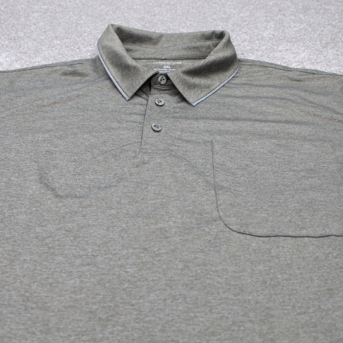 Vintage Duluth Polo Shirt Mens 2XL Green Pressure Cooker Regular Knit S/S Polo Shirt Gree n 2XL Duluth Trading Contemporary Outdoor Classic Men’s Polo Size US XXL / EU 58 / 5 - 4 Thumbnail