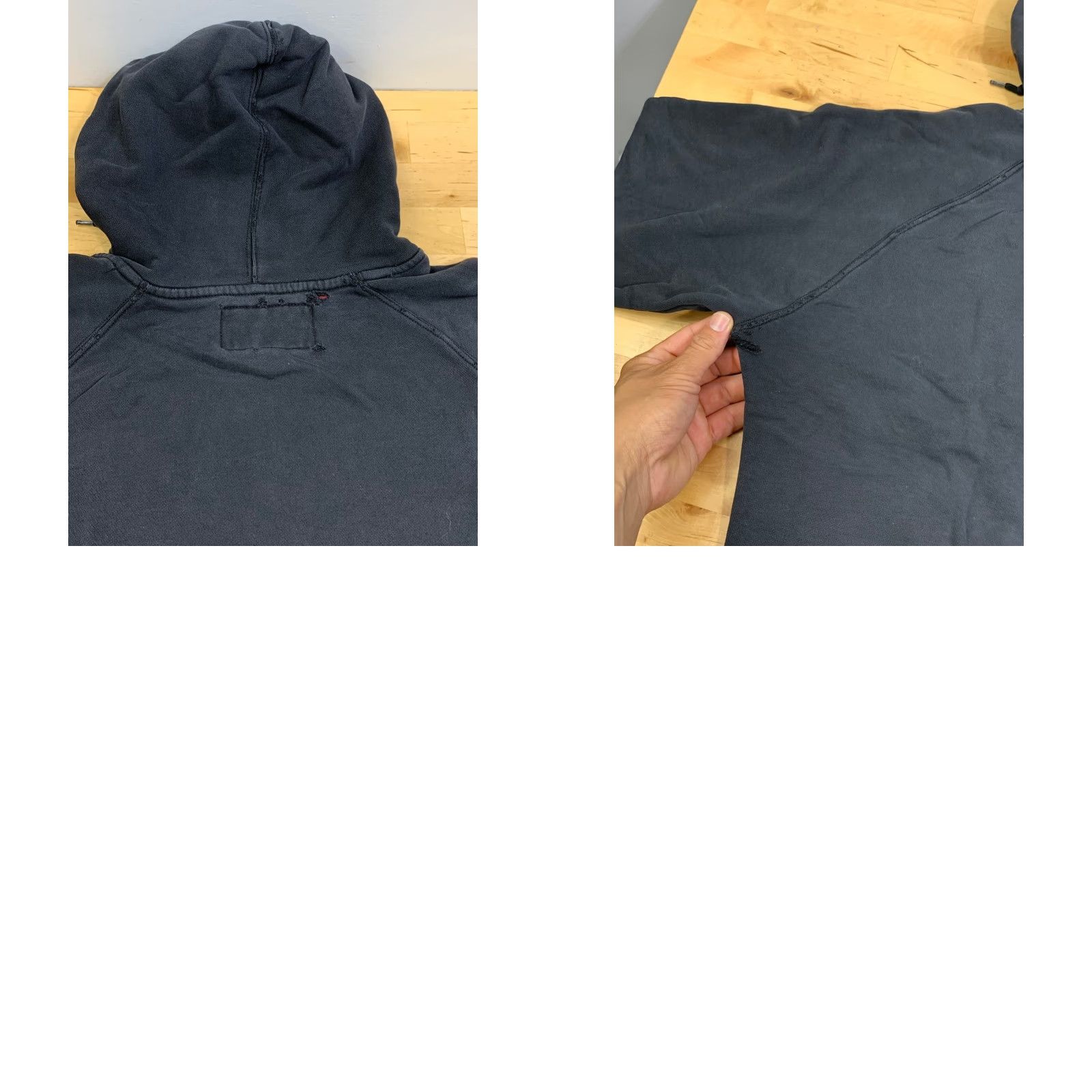 Vintage VINTAGE Independent Trucks Hoodie Mens M Black Grunge 90s Skate Thrashed 12015 Size US M / EU 48-50 / 2 - 10 Thumbnail
