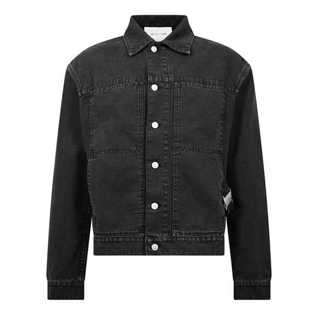 1017 ALYX 9SM o1g2r1mq0824 Buckle Denim Jackets in Washed Black Size US M / EU 48-50 / 2 - 1 Thumbnail
