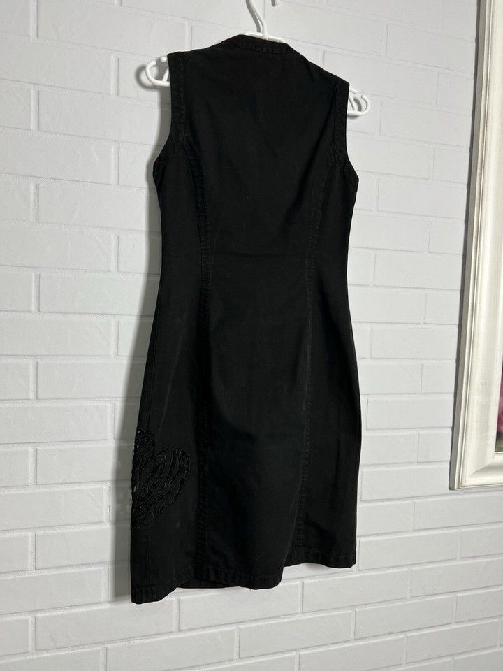 Versace Versace Jeans Couture Vintage Denim Dress Cotton Size 28/42 Size M / US 6-8 / IT 42-44 - 7 Thumbnail