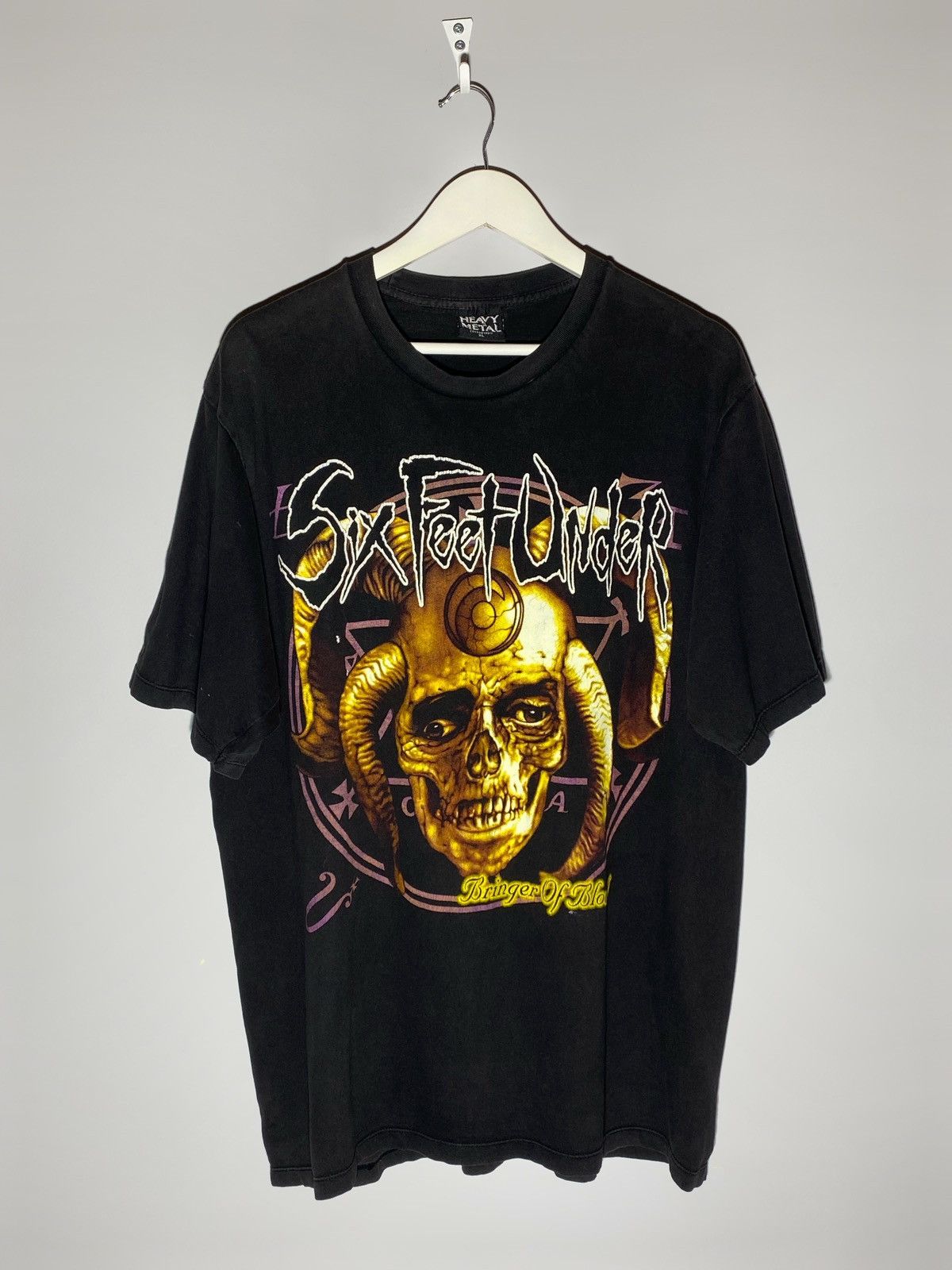 Band Tees Vintage Six Feet Under Movie Graphic Print T-shirt Size US XL / EU 56 / 4 - 1 Thumbnail