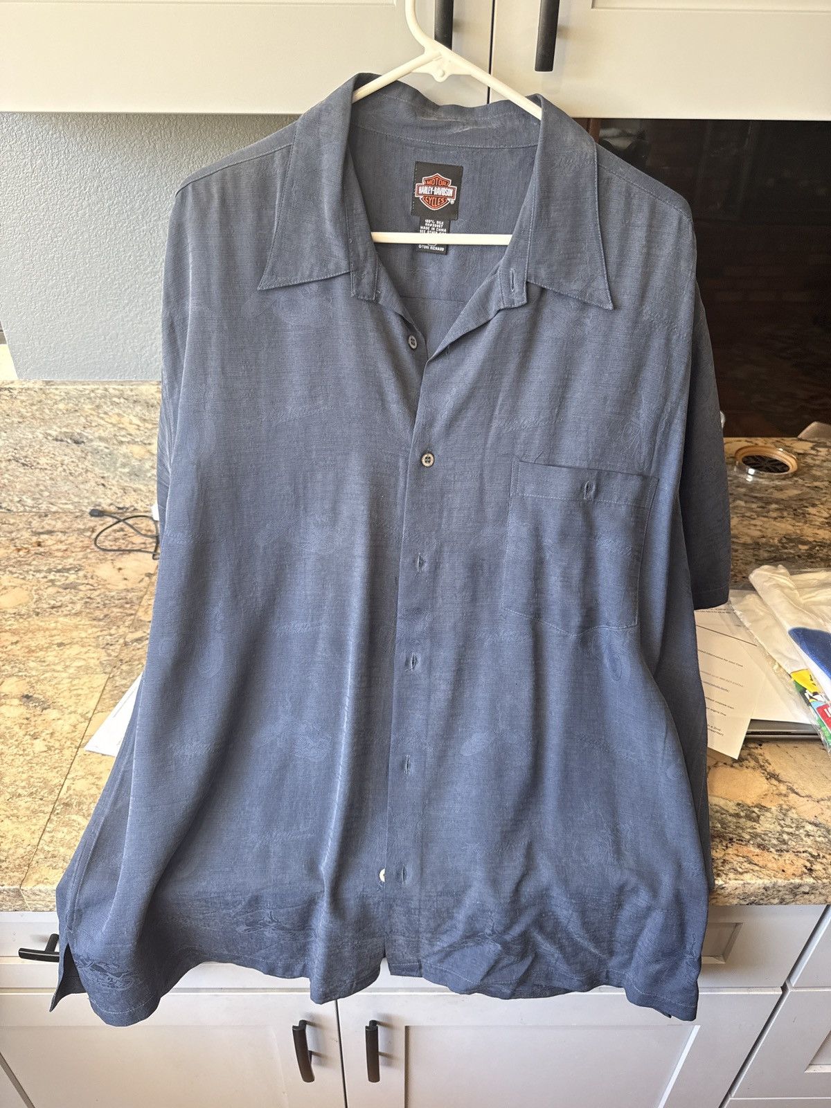 Harley Davidson Vintage Harley Davidson Button up Size US XXL / EU 58 / 5 - 3 Thumbnail