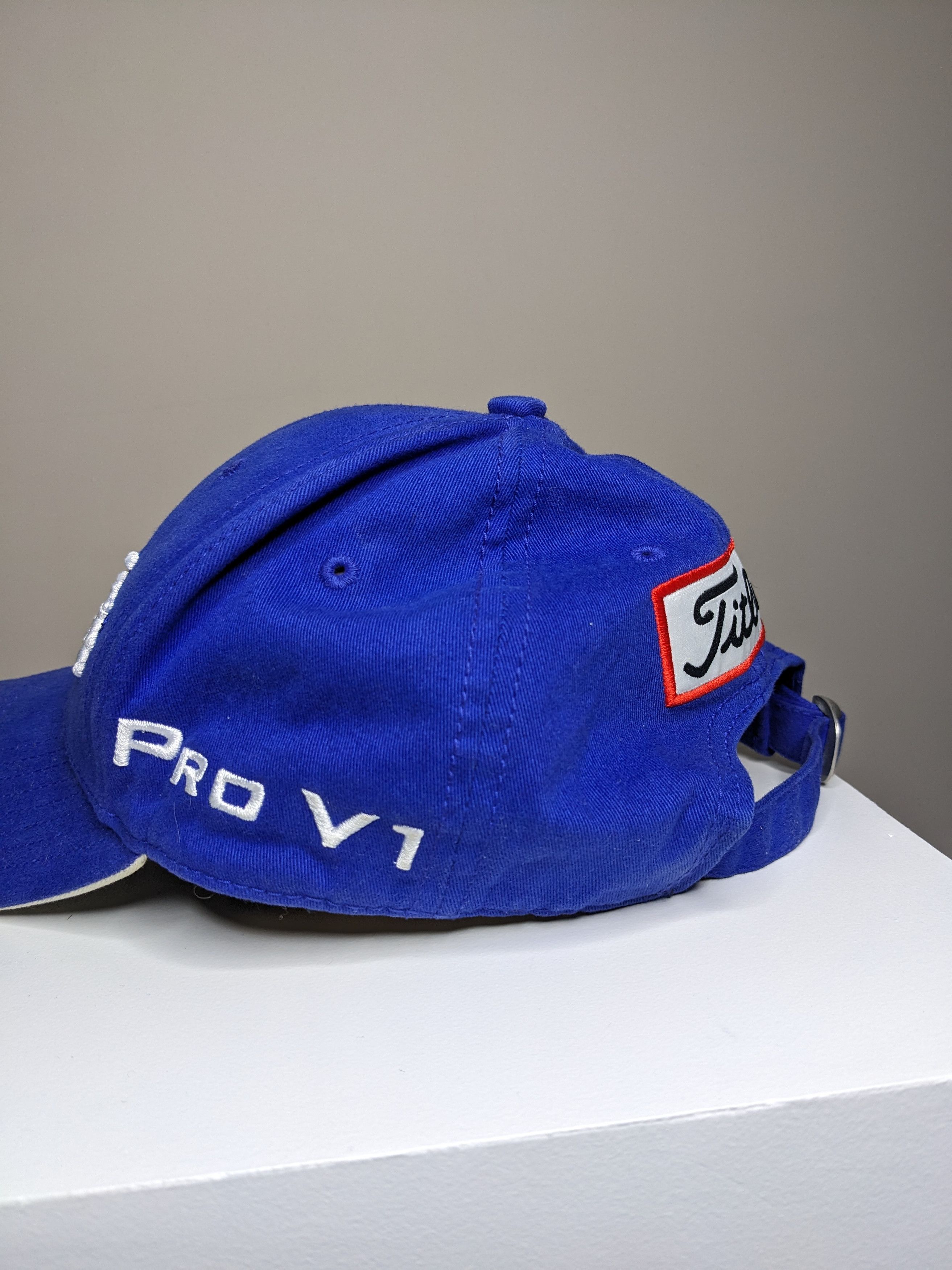 Titleist Titleist FJ Foot Joy Pro V1 Golf Hat Cap Strapback Size ONE SIZE - 3 Thumbnail