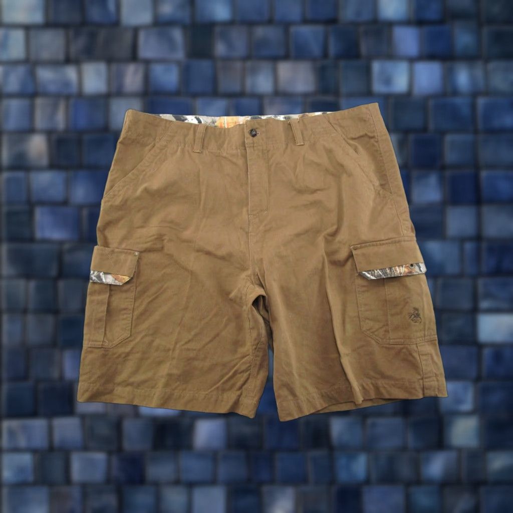 Vintage Legendary Whitetails Mens Cargo Shorts Size 42 Camo Trim Outdoors Hunting Hiking Size US 42 / EU 58 - 1 Thumbnail