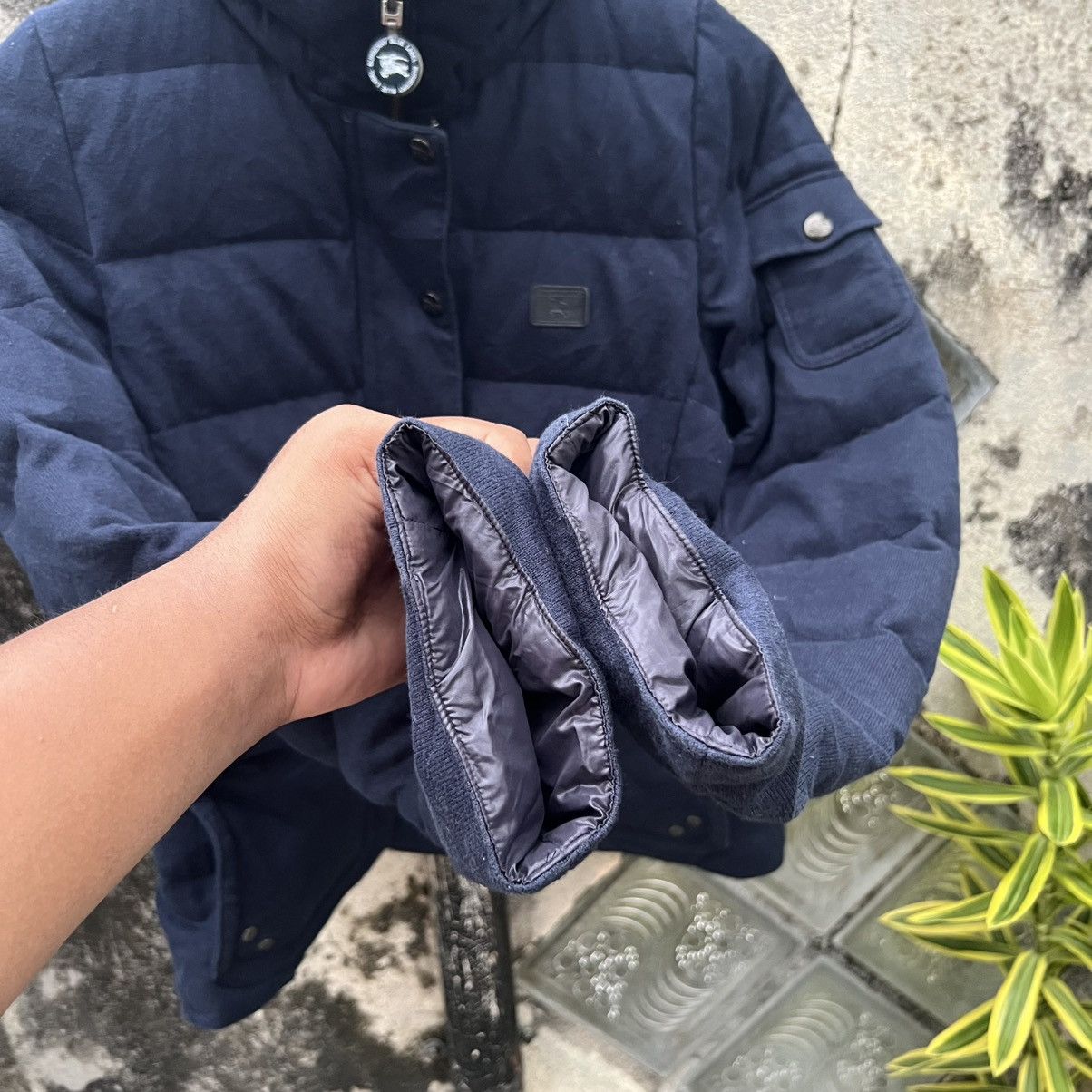 Burberry “BURBERRY BLUE LABEL” TWO WAY PUFFER JACKET Size S / US 4 / IT 40 - 8 Thumbnail