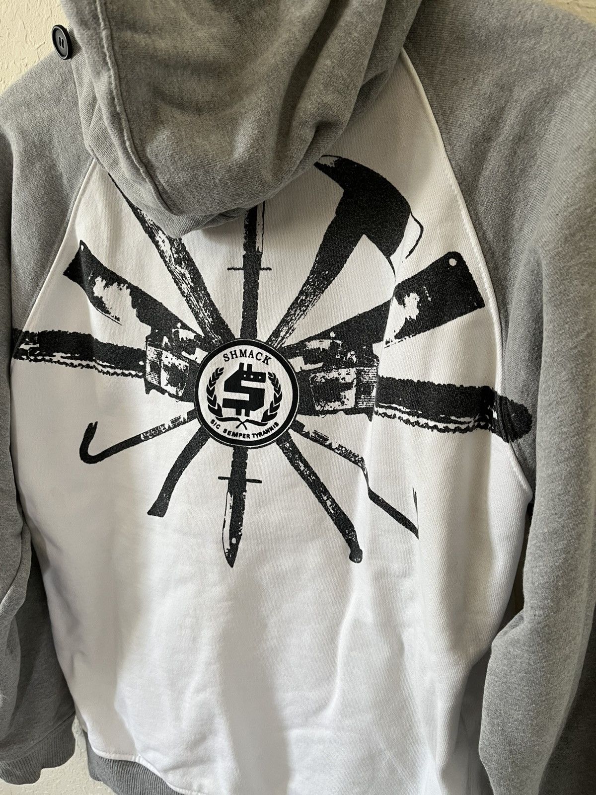 Vintage Y2K $MACK chicano skull face emo hoodie | Medium Size US M / EU 48-50 / 2 - 5 Thumbnail