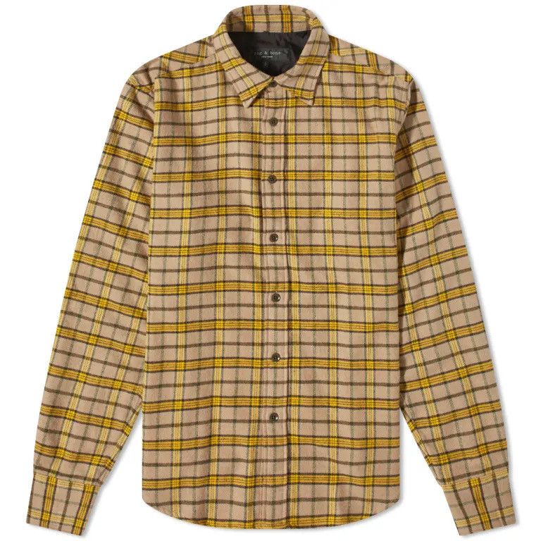 **RAG & BONE Rove Plaid Flannel Shirt