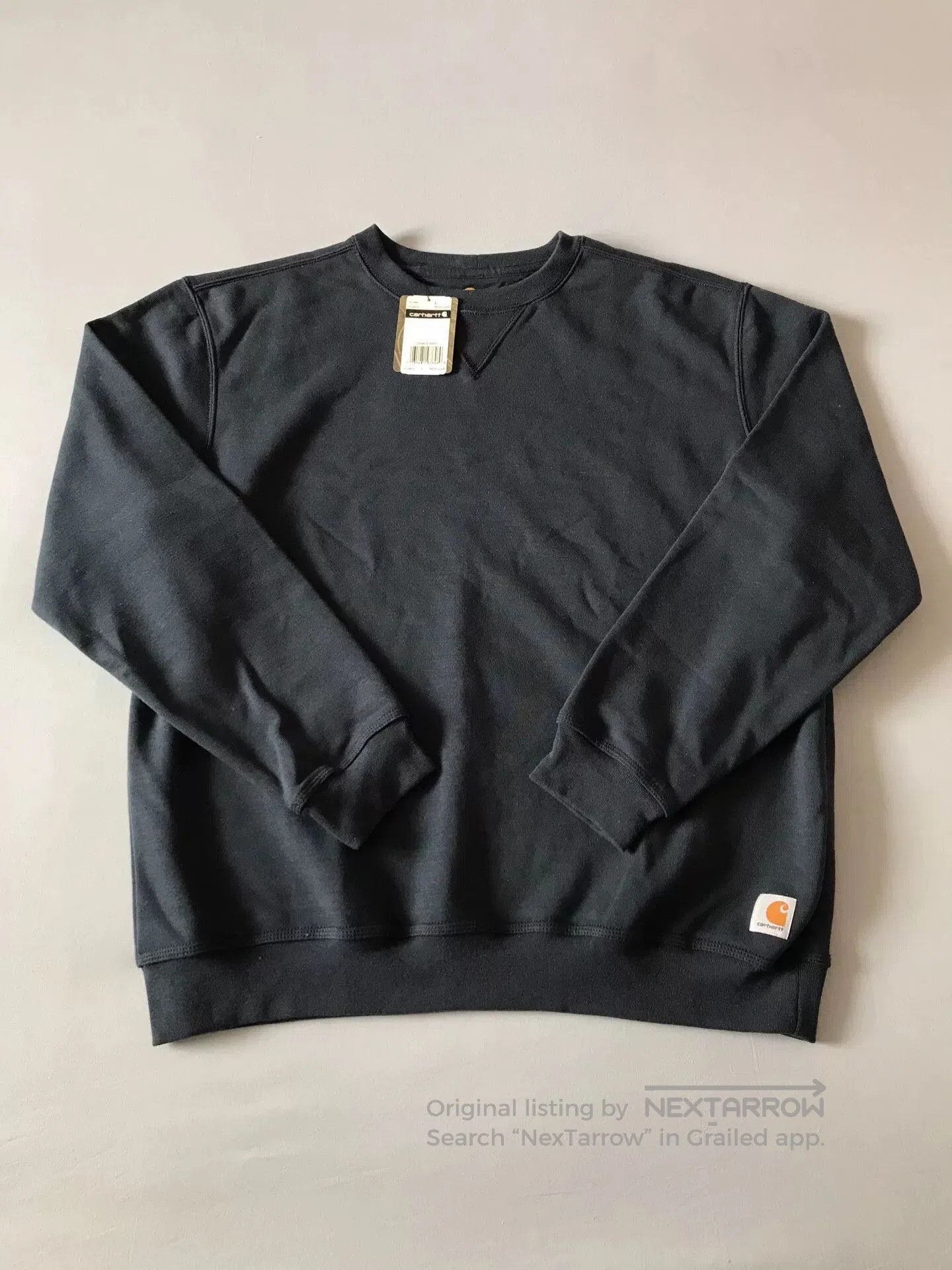 Carhartt Carhartt K124 Navy Crewneck Sweatshirt. Size US L / EU 52-54 / 3 - 1 Thumbnail