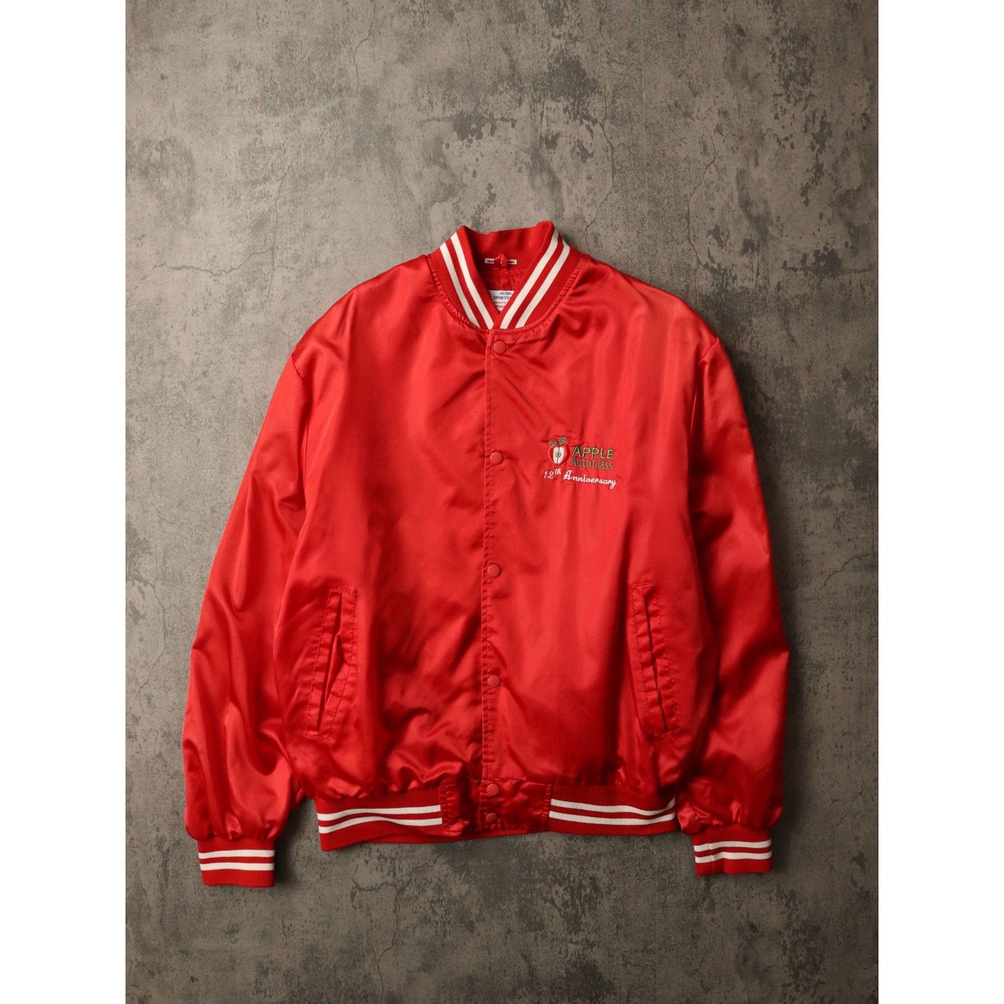 Vintage Vintage Apple Auto Glass Jacket Satin Snap On Size US L / EU 52-54 / 3 - 1 Thumbnail