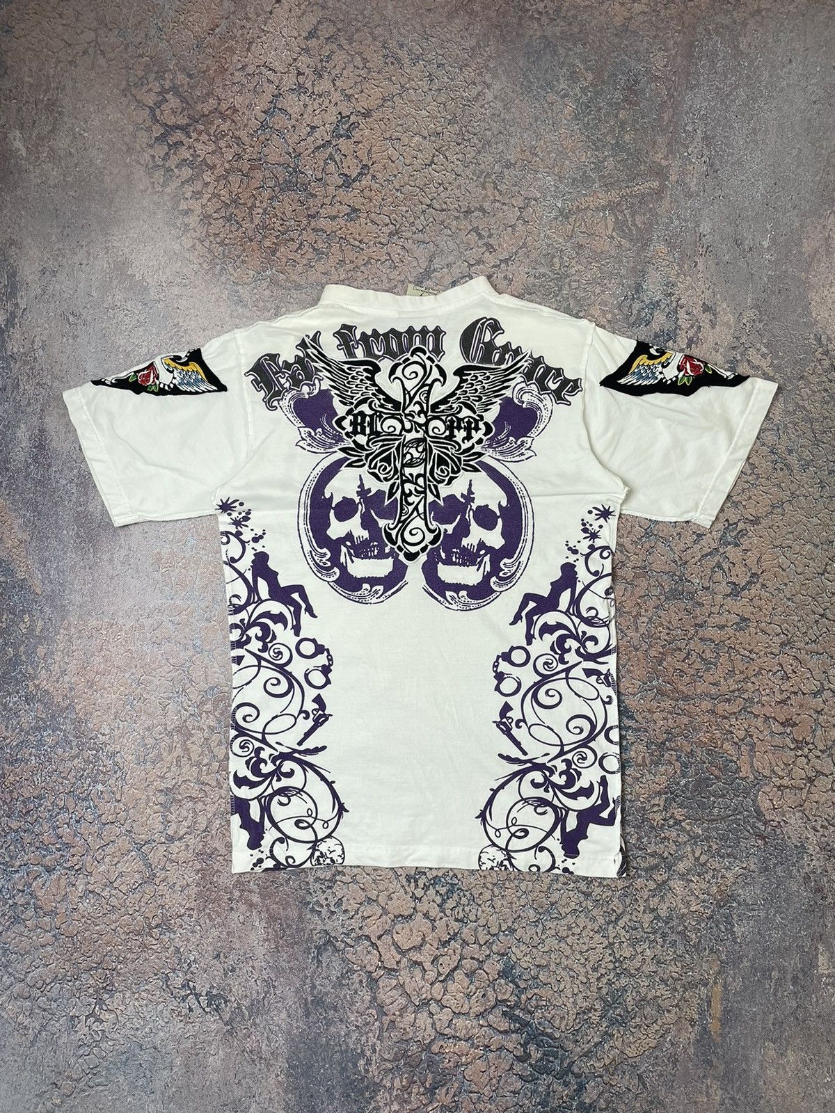 Black Label × Vintage BLAC LABEL 68 EAGLE PATCHWORK RARE TEE SHIRT Size US M / EU 48-50 / 2 - 2 Thumbnail