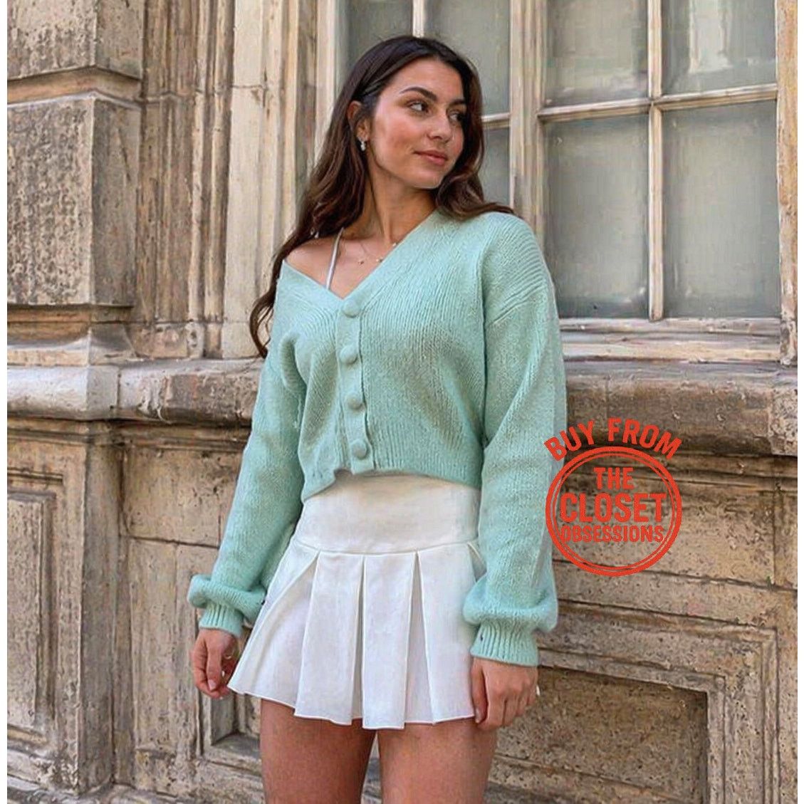 Zara ZARA V-Neck Cardigan NWT Size S / US 4 / IT 40 - 2 Thumbnail