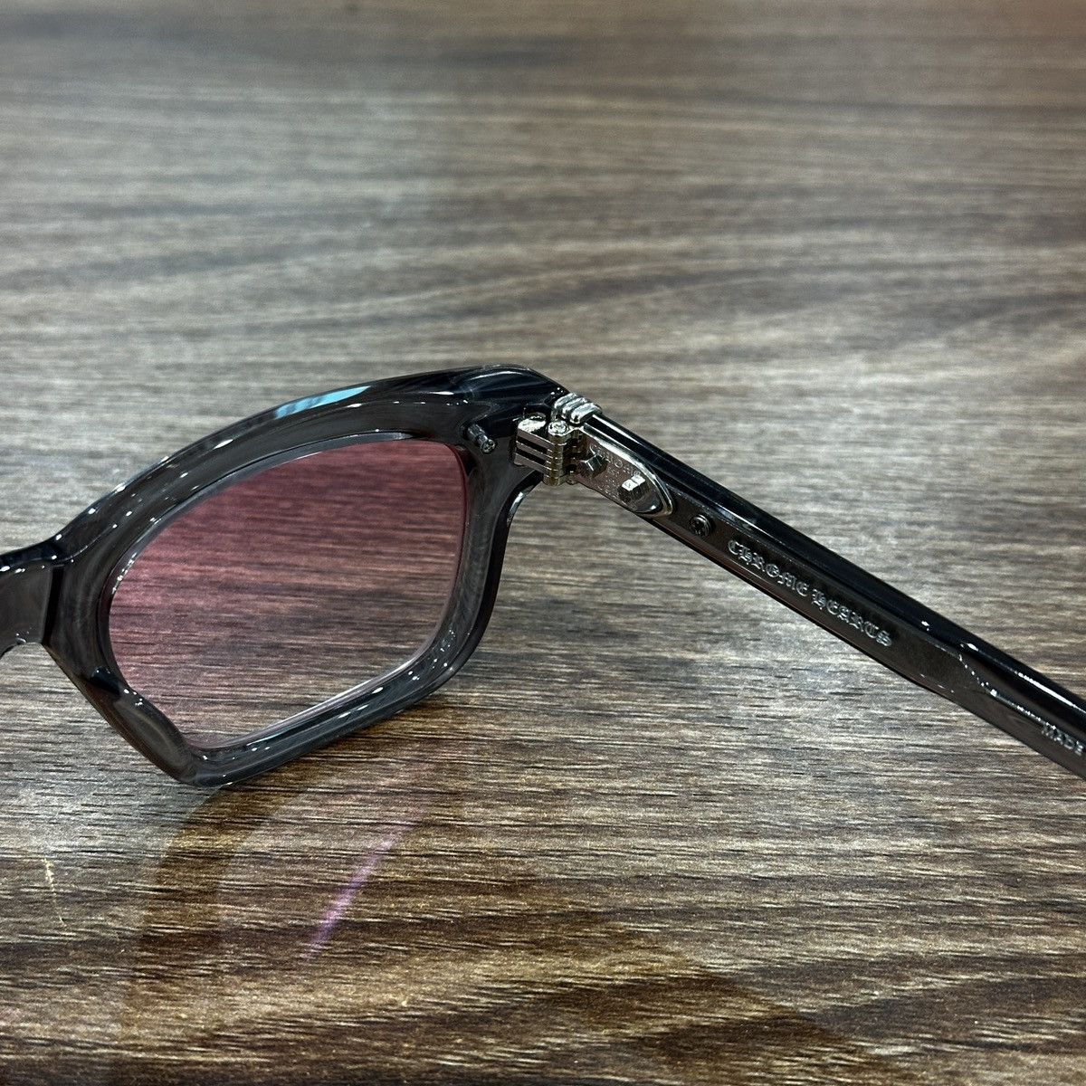 Chrome Hearts CHROME HEARTS TRYPOLEAGAIN SUNGLASSES Size ONE SIZE - 6 Thumbnail