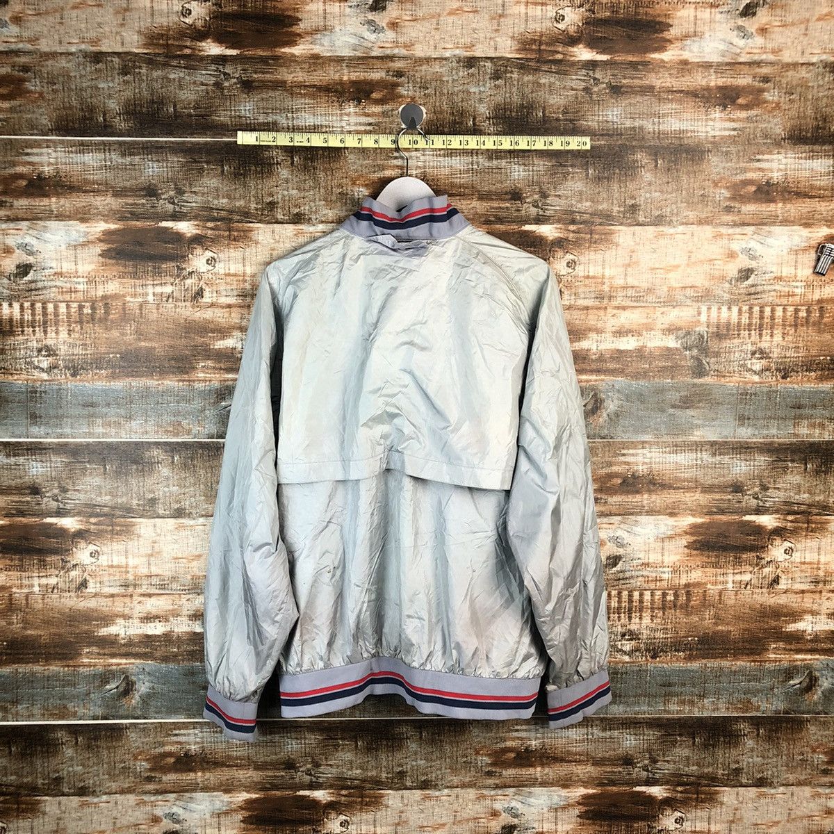 Asics Asics made in japan vintage Grey Sweater #A1958 Size US L / EU 52-54 / 3 - 16 Thumbnail