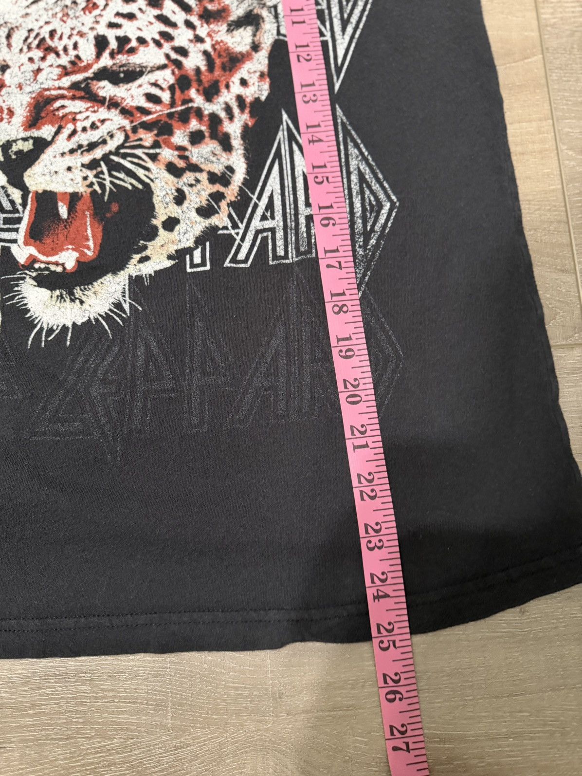 Def Leppard Vintage Band Tee Size M / US 6-8 / IT 42-44 - 4 Thumbnail