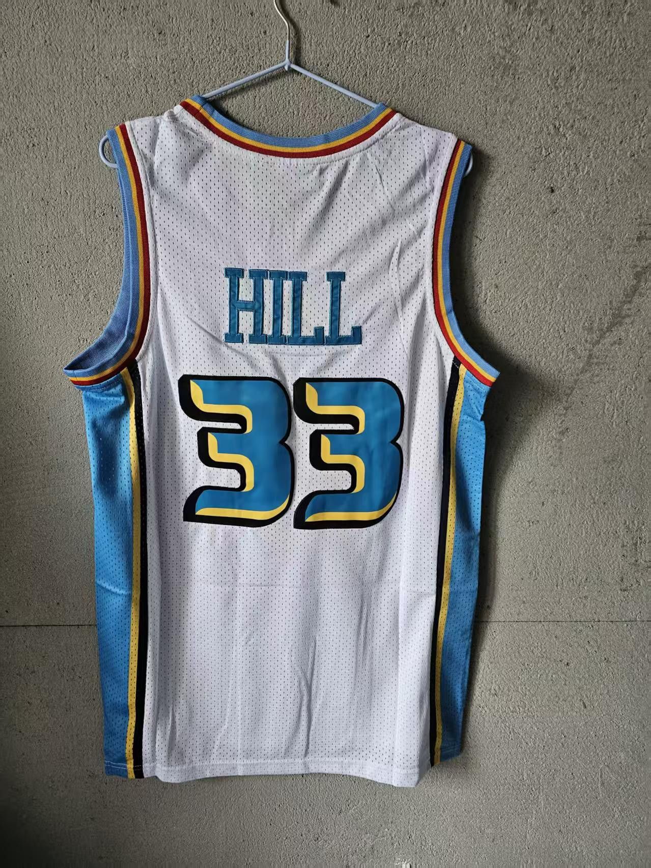 NBA Detroit Pistons 33 Grant Hill Jersey Size US S / EU 44-46 / 1 - 2 Thumbnail
