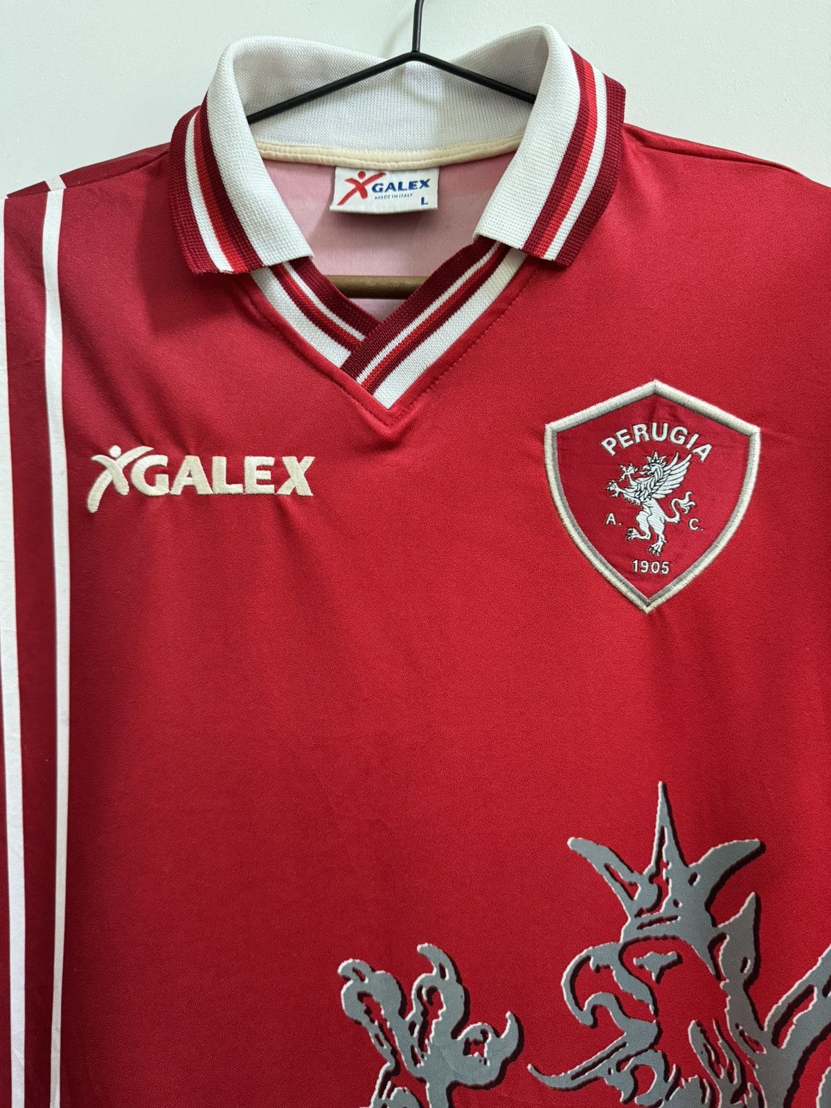 Vintage Vtg 99 AC Perugia Hidetoshi Nakata Galex Jersey | Grailed, image size:1200x1600