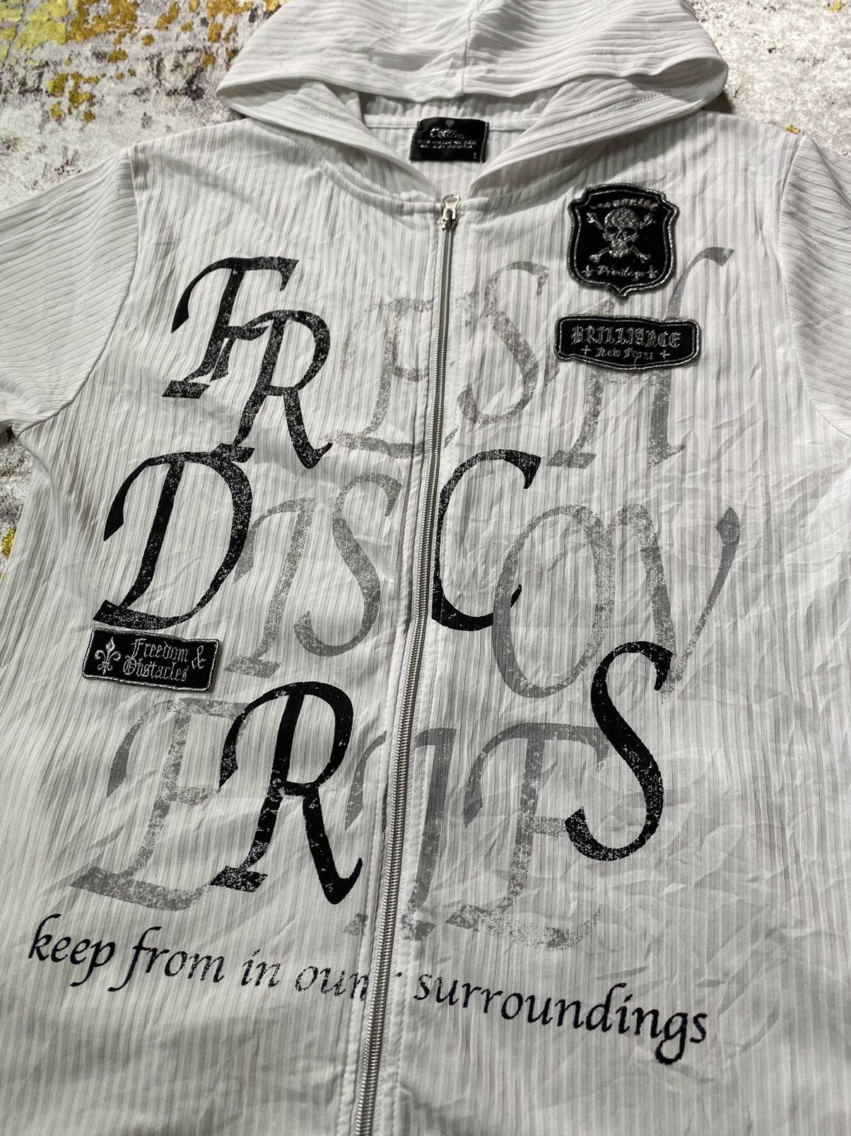 If Six Was Nine × Japanese Brand × Le Grande Bleu (L.G.B.) Japanese Collins poem Punk Gothic style Size US L / EU 52-54 / 3 - 3 Thumbnail