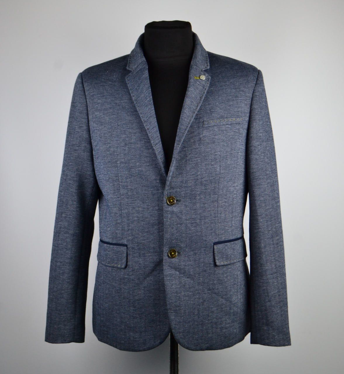 Ted Baker Ted Baker Blazer Gray Two buttons Size 6 /M Size 48R - 1 Thumbnail