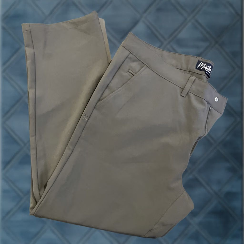 Vintage Mister Tech Wear Gray Performance Golf Slim Fit Pants Men's 38" X 30" Size US 38 / EU 54 - 1 Thumbnail