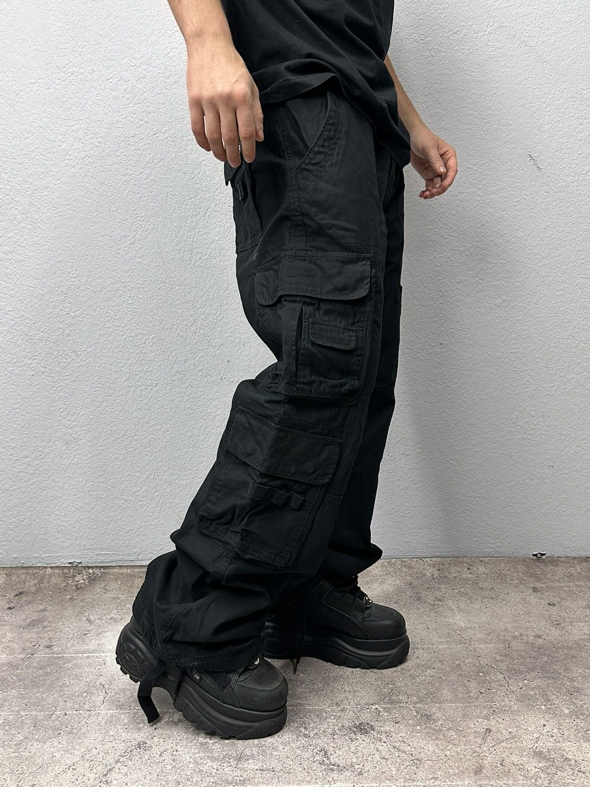Raf Simons Vintage Brandit Black Multi Pocket Streetwear Japan Style Size US 36 / EU 52 - 3 Thumbnail