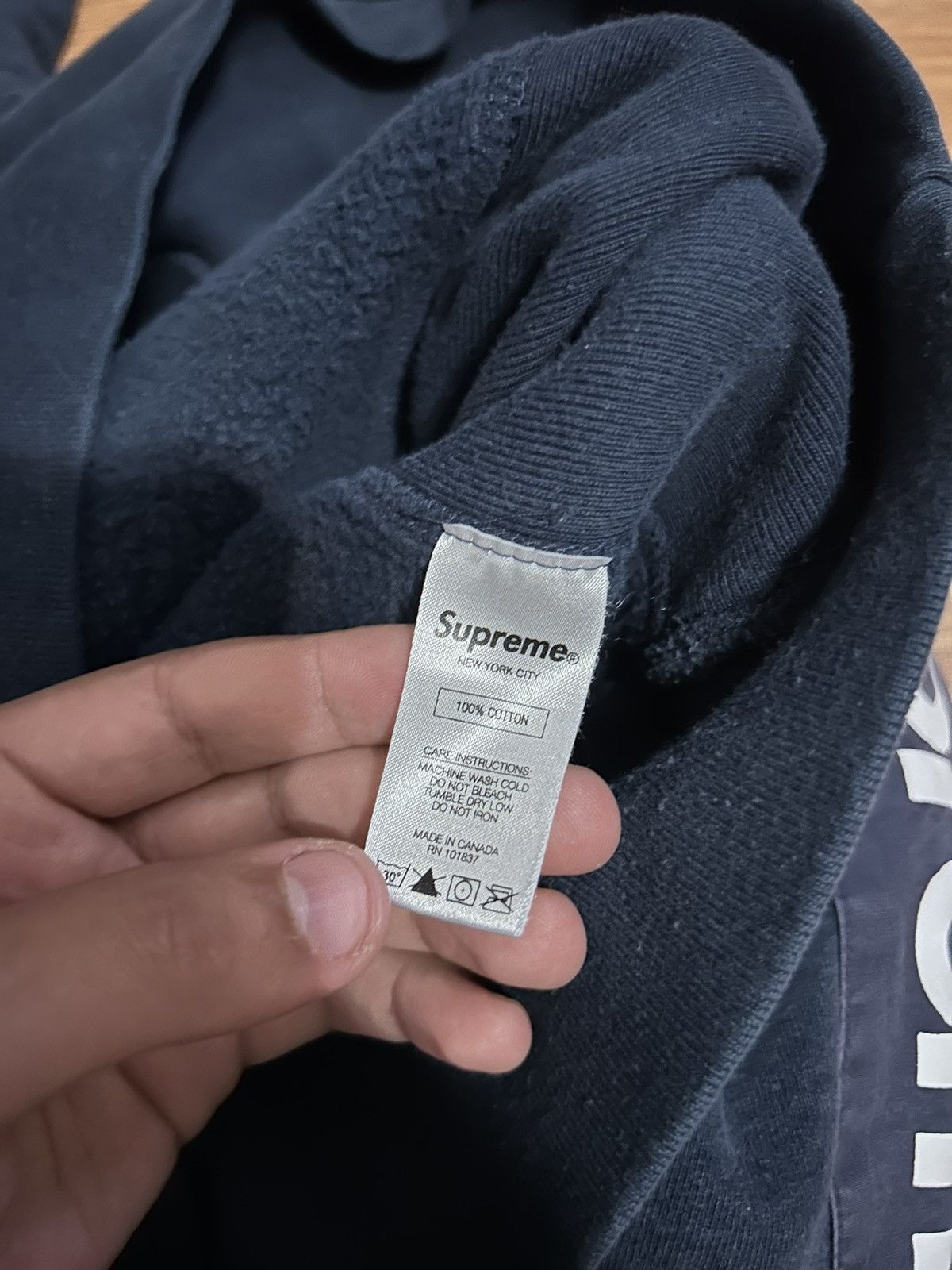 Supreme Supreme Sleeve Box Logo Hoodie Size US M / EU 48-50 / 2 - 5 Thumbnail