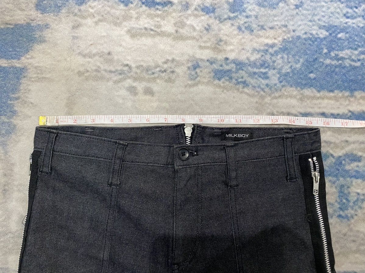 Japanese Brand 1990s MILKBOY bondage zipper skinny pants Size US 30 / EU 46 - 16 Thumbnail