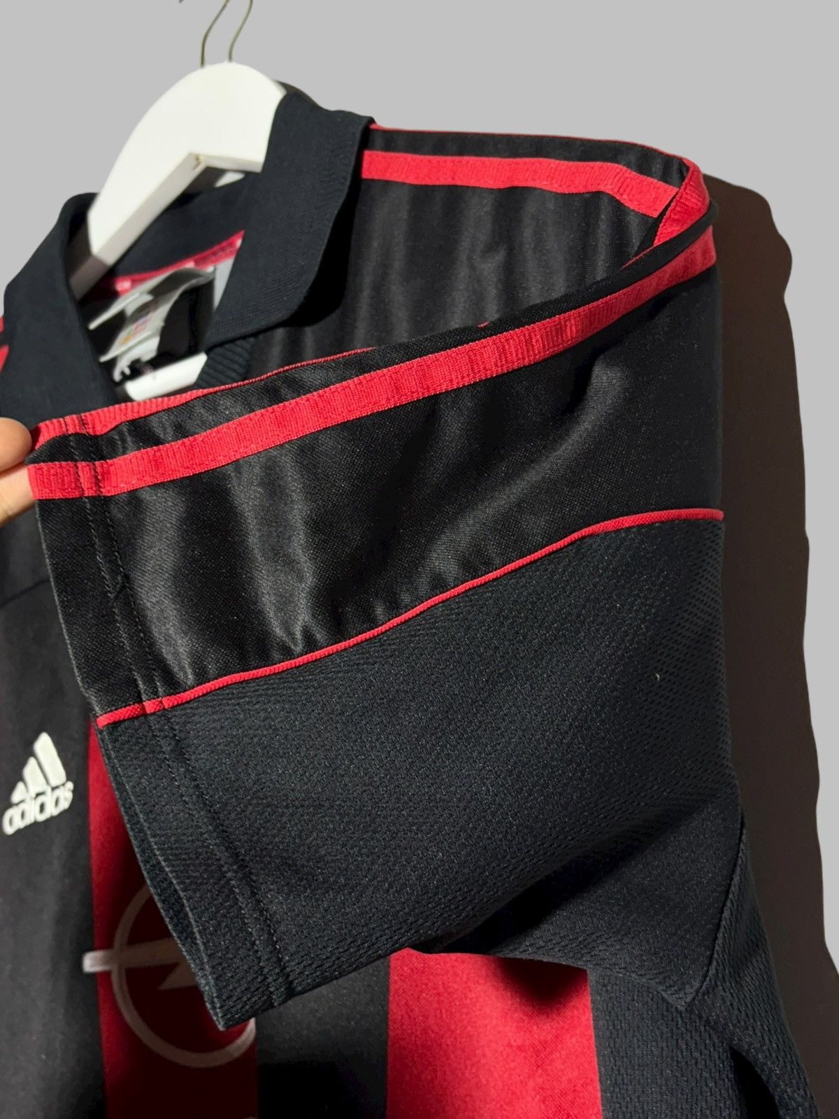 Adidas #7 Shevchenko AC Milan 2000-2002 Home Football Shirt Adidas Size US L / EU 52-54 / 3 - 7 Thumbnail