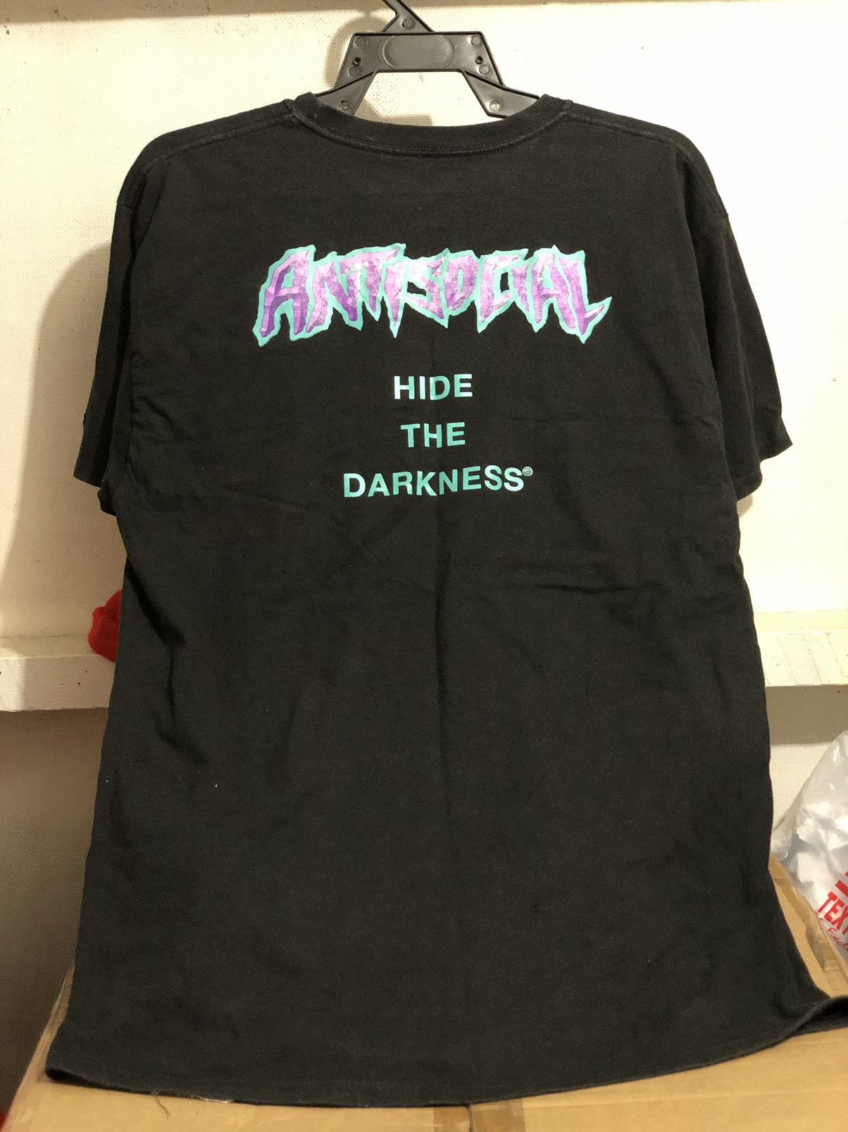 Champion Champion X Anti Social Black Tee Size US L / EU 52-54 / 3 - 3 Thumbnail
