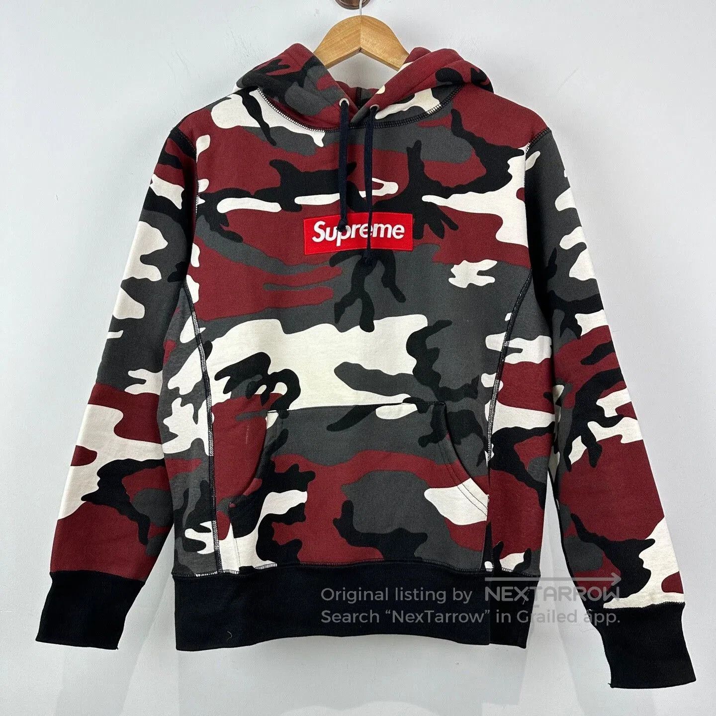 Supreme Supeeme Gray Camo Box Logo Hoodie Nigo | Grailed