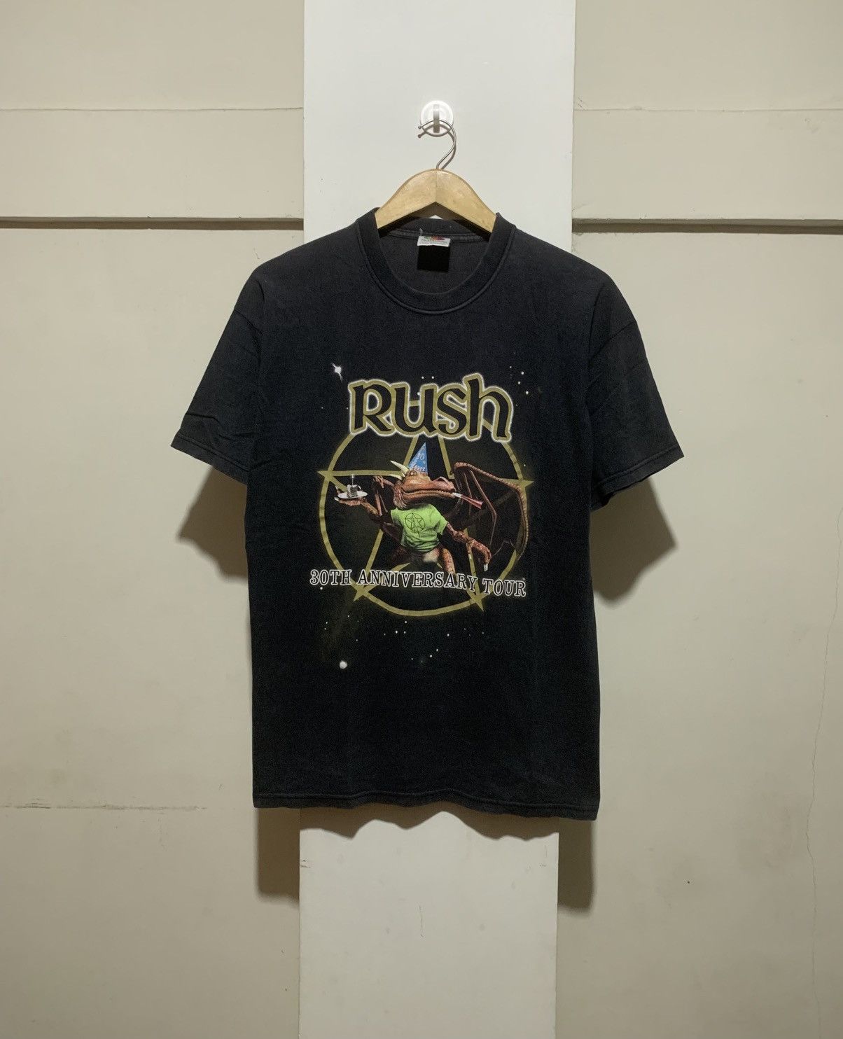 Band Tees Vtg RUSH 30th Anniversary Dinosaur Logo Tour Tee Size US M / EU 48-50 / 2 - 1 Thumbnail
