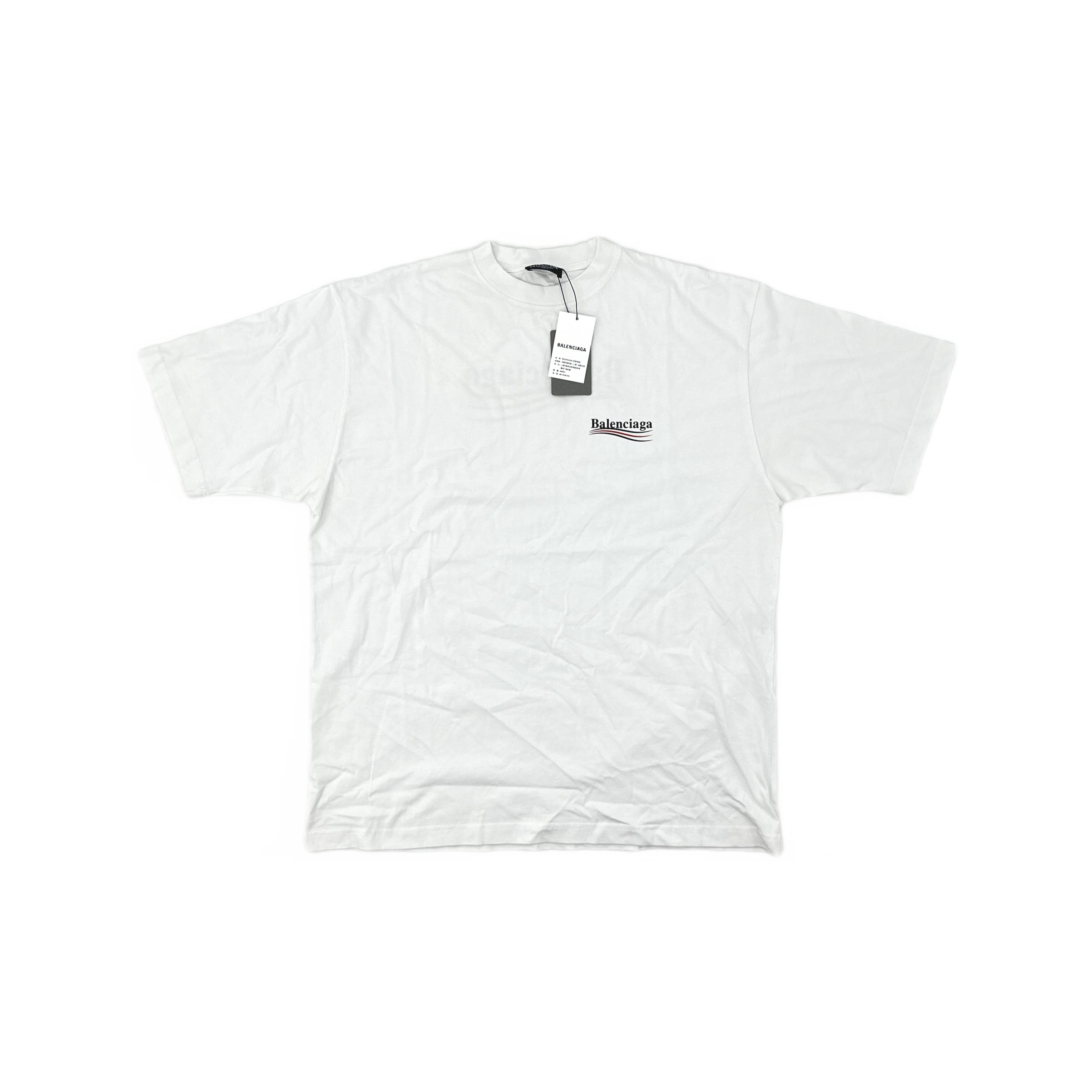 Balenciaga Balenciaga Political Campaign Logo T-Shirt Size L Size US L / EU 52-54 / 3 - 1 Thumbnail